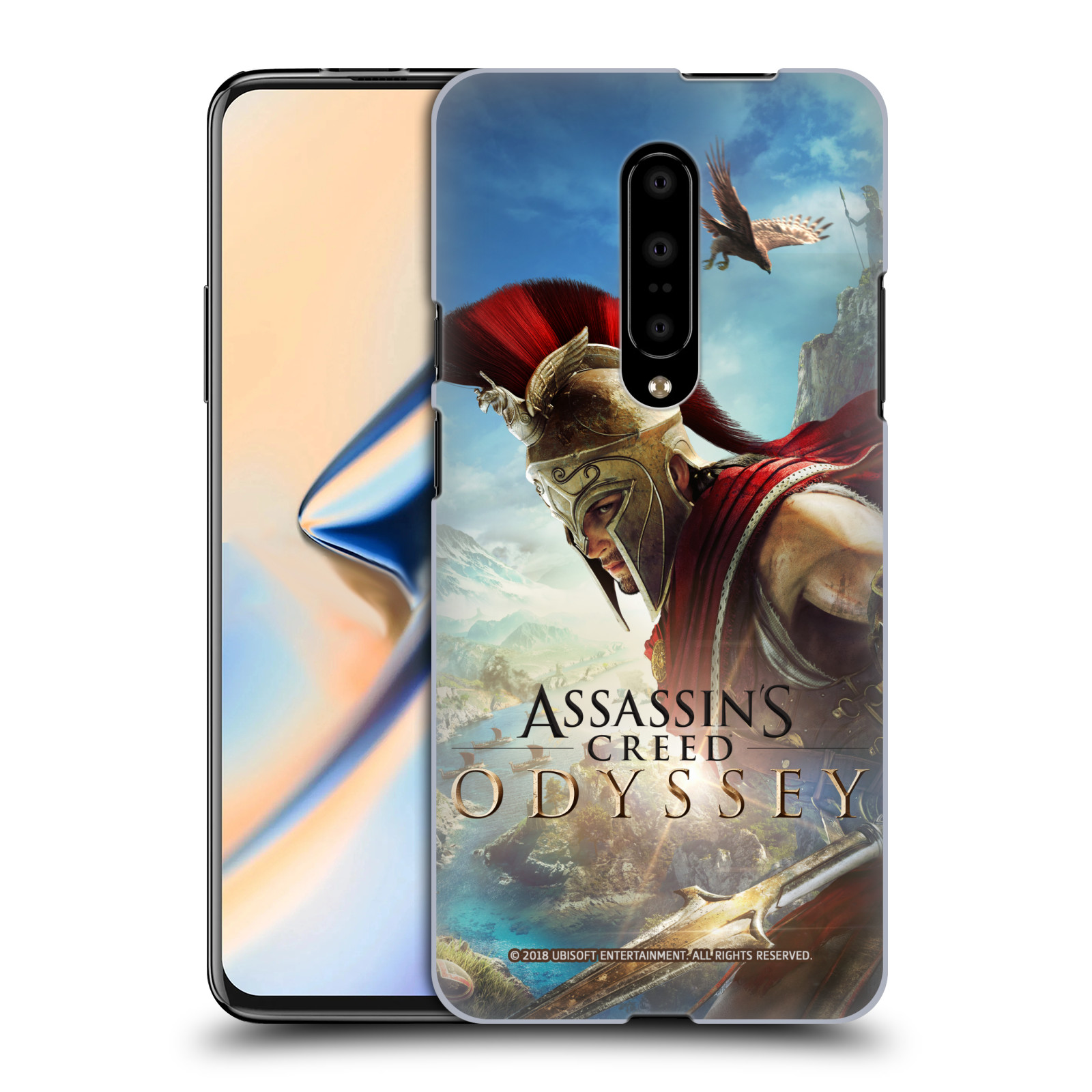 Pouzdro na mobil OnePlus 7 - HEAD CASE - Assassins Creed Odyssey Alexios a Ikaros