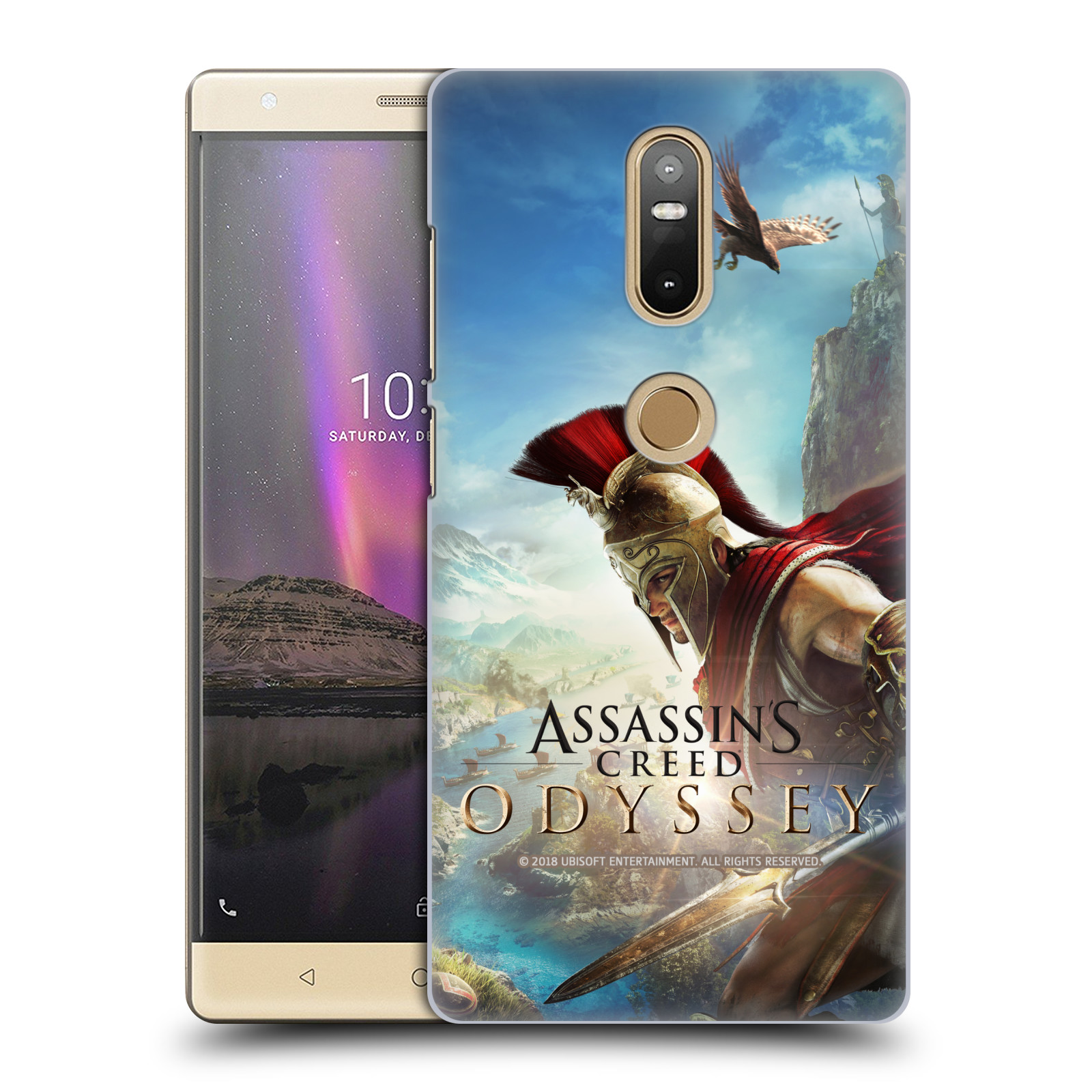Pouzdro na mobil Lenovo Phab 2 PLUS - HEAD CASE - Assassins Creed Odyssey Alexios a Ikaros