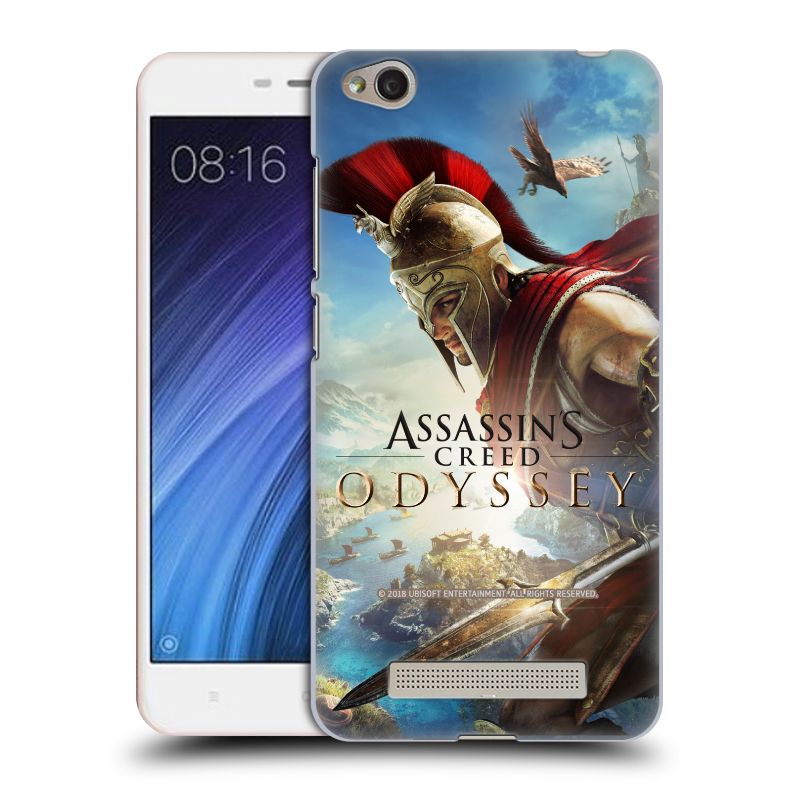 Pouzdro na mobil Xiaomi Redmi 4a - HEAD CASE - Assassins Creed Odyssey Alexios a Ikaros