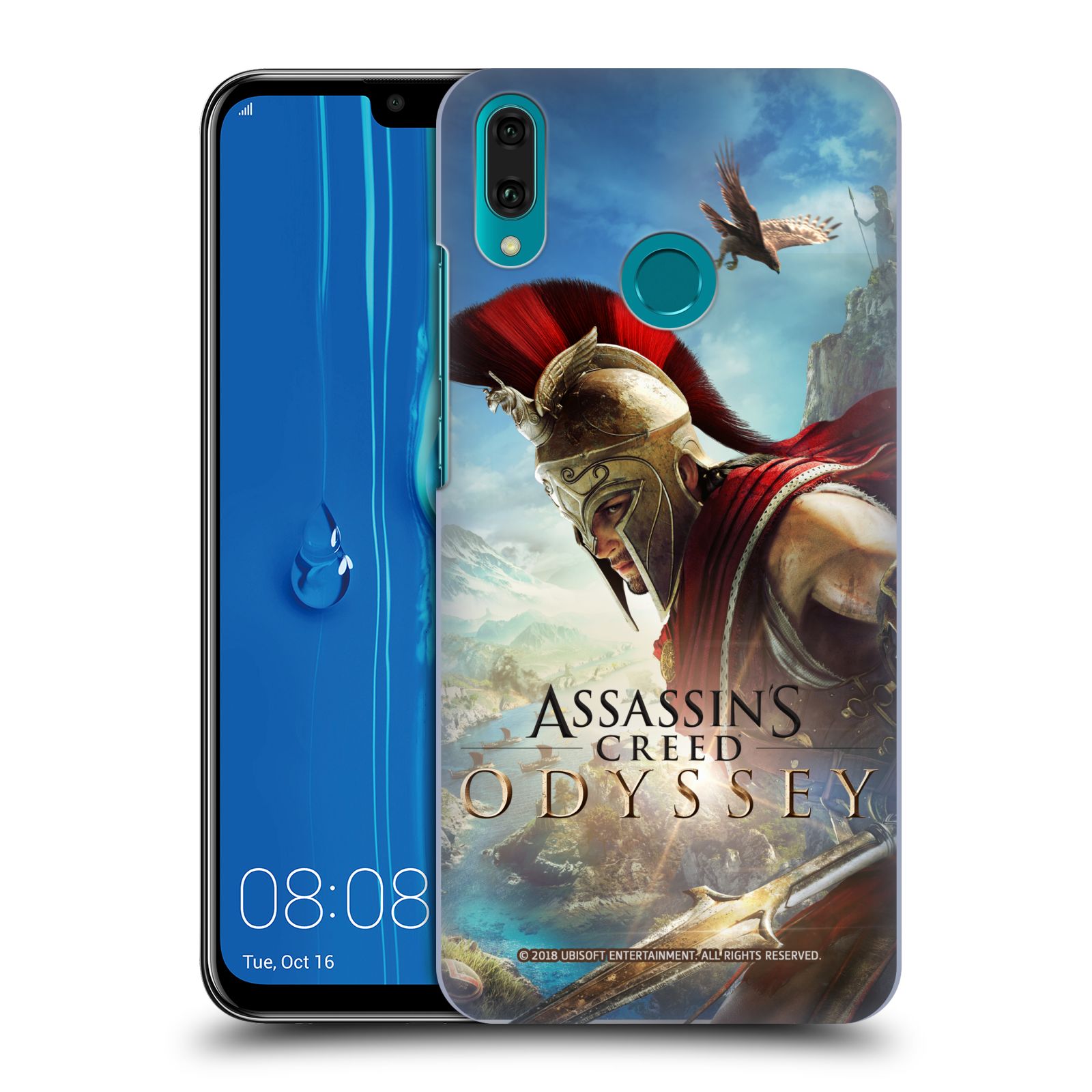 Pouzdro na mobil Huawei Y9 2019 - HEAD CASE - Assassins Creed Odyssey Alexios a Ikaros