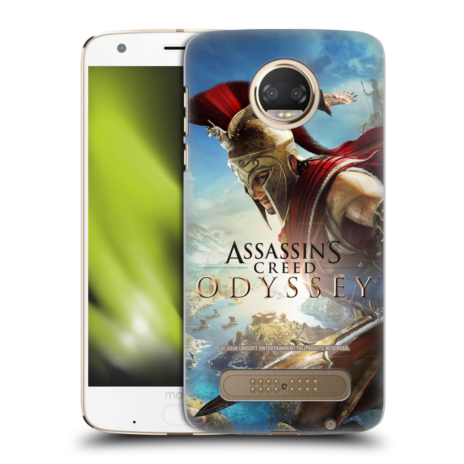 Pouzdro na mobil Motorola Moto Z2 PLAY - HEAD CASE - Assassins Creed Odyssey Alexios a Ikaros