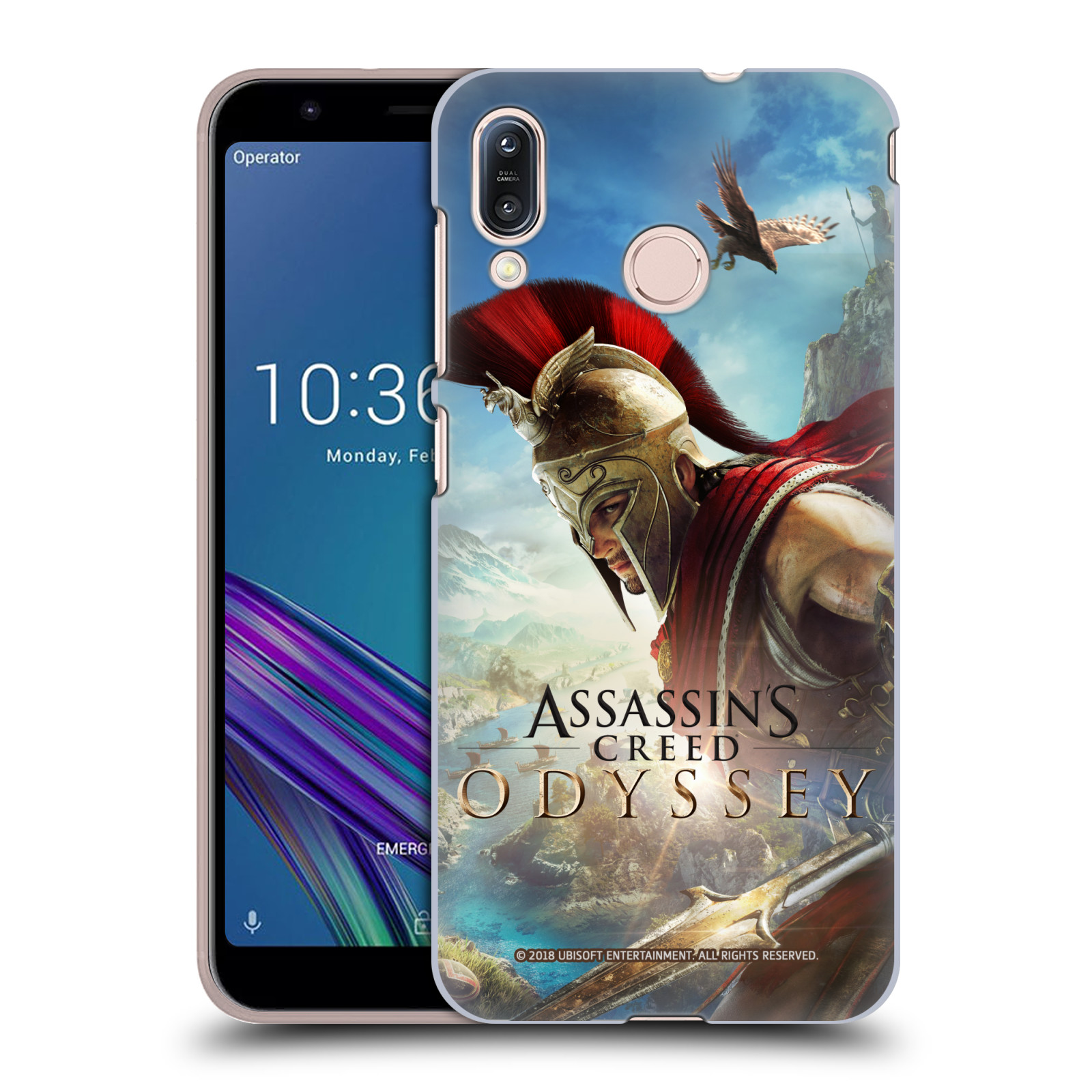 Pouzdro na mobil Asus Zenfone Max M1 (ZB555KL) - HEAD CASE - Assassins Creed Odyssey Alexios a Ikaros