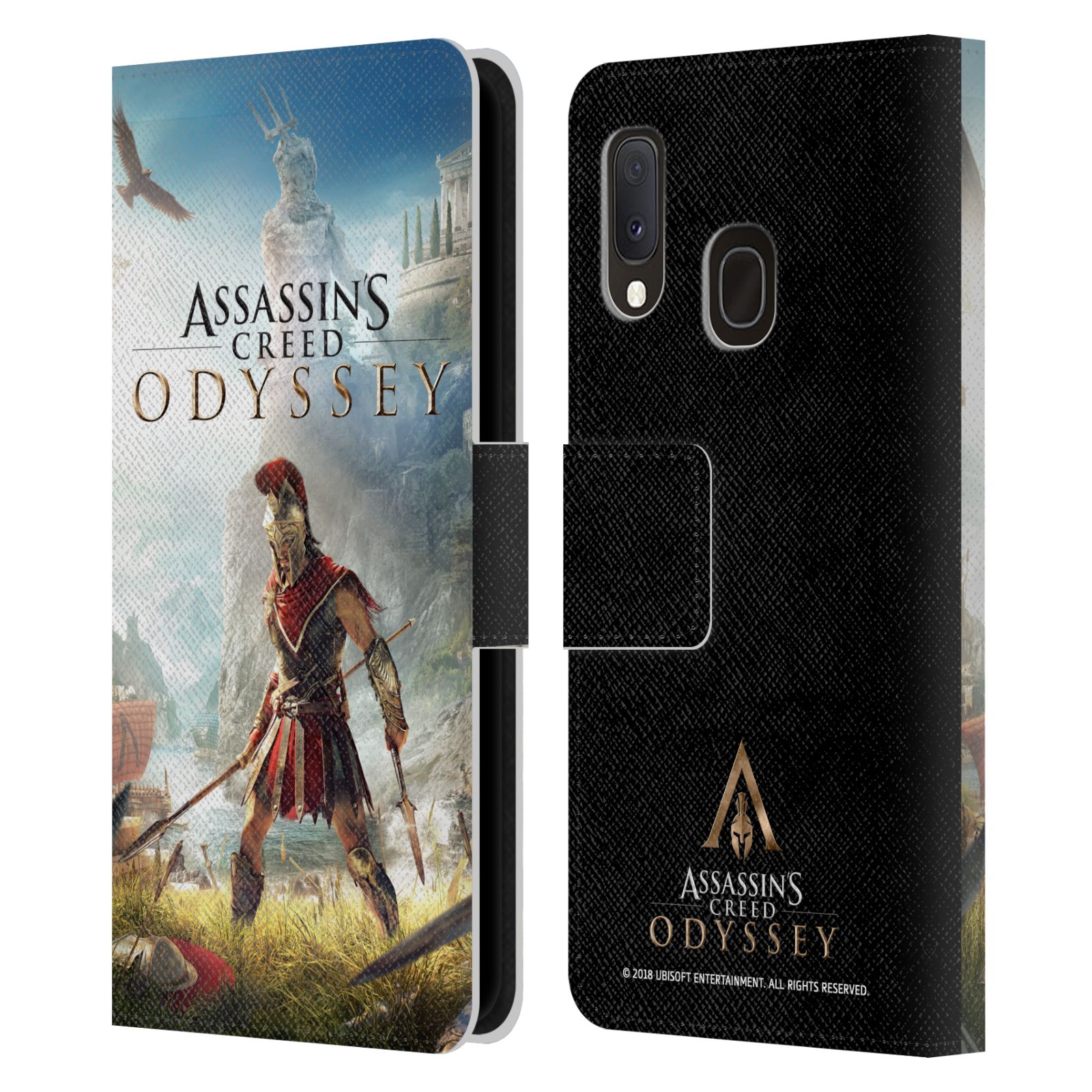 Pouzdro na mobil Samsung Galaxy A20e - Head Case - Assassins Creed Odyssey Alexios
