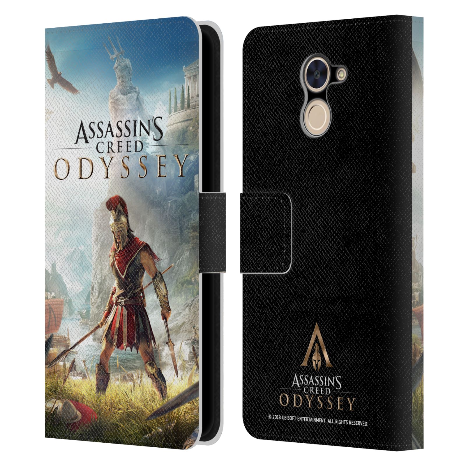 Pouzdro na mobil Huawei Y7 / Y7 Prime - Head Case - Assassins Creed Odyssey Alexios