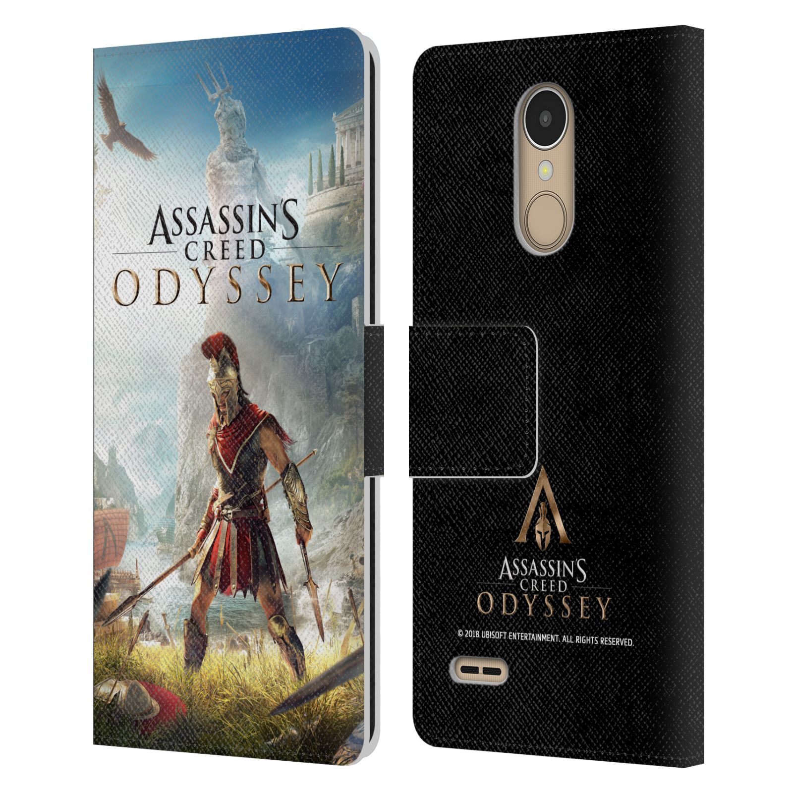 Pouzdro na mobil LG K10 (2017) - Head Case - Assassins Creed Odyssey Alexios