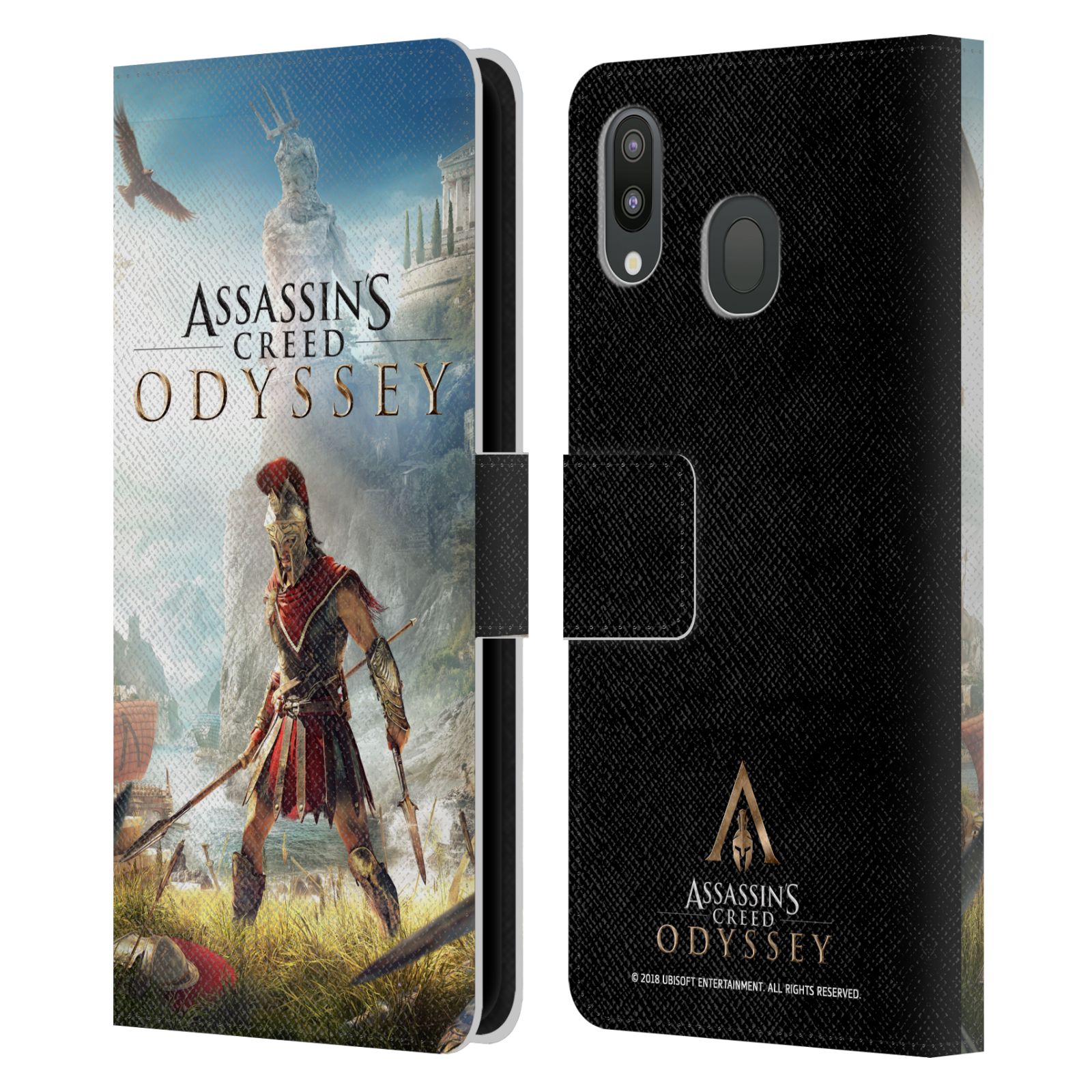 Pouzdro na mobil Samsung Galaxy M20 - Head Case - Assassins Creed Odyssey Alexios