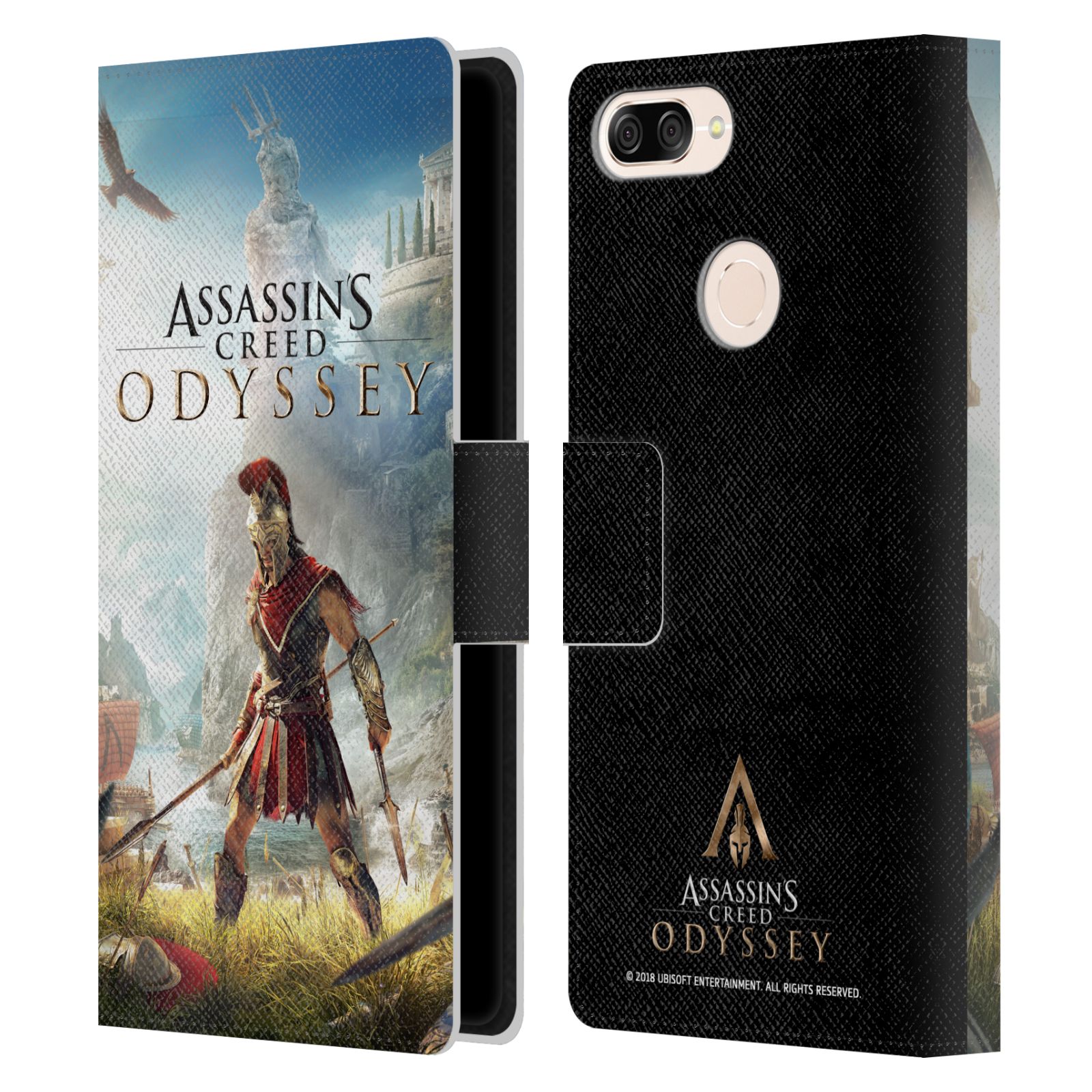 Pouzdro na mobil Asus Zenfone Max Plus (M1) ZB570TL - Head Case - Assassins Creed Odyssey Alexios