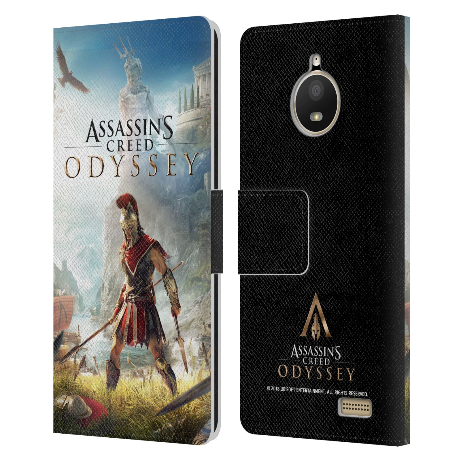 Pouzdro na mobil Lenovo Moto E4 - Head Case - Assassins Creed Odyssey Alexios