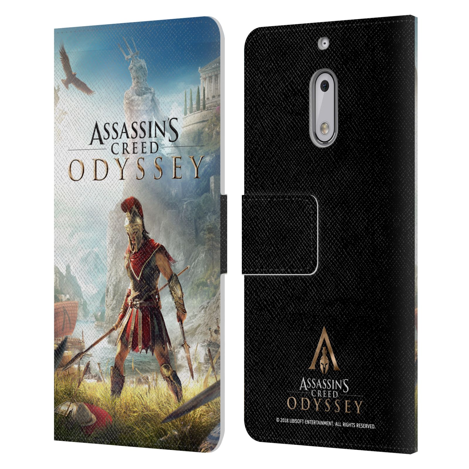 Pouzdro na mobil Nokia 6 - Head Case - Assassins Creed Odyssey Alexios