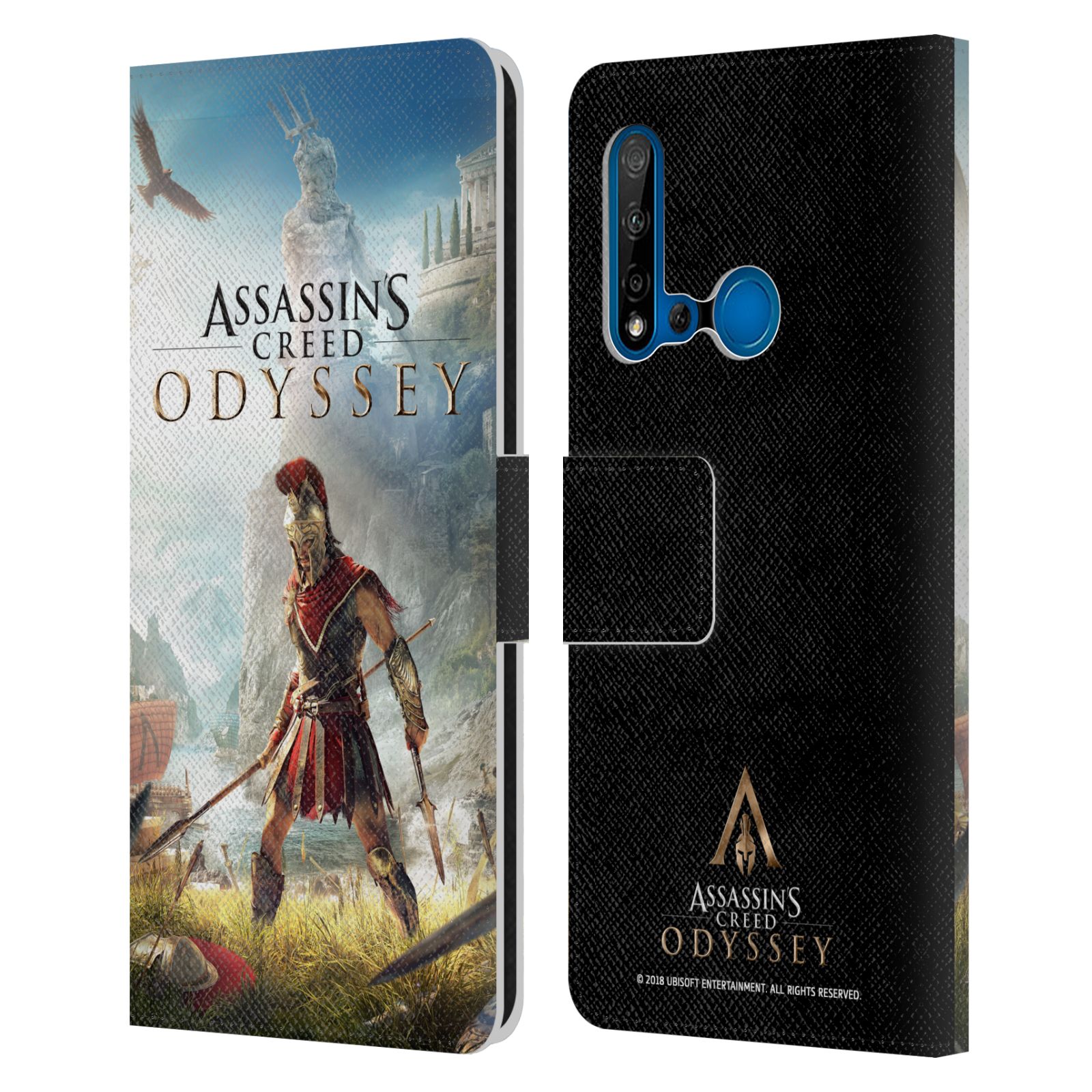 Pouzdro na mobil Huawei P20 LITE 2019 - Head Case - Assassins Creed Odyssey Alexios