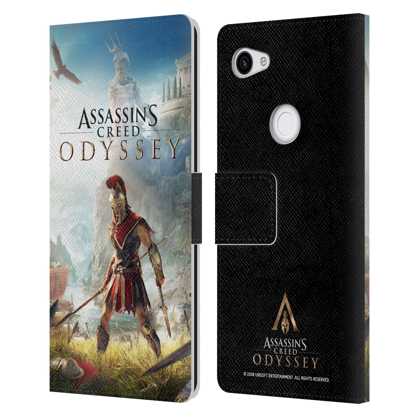 Pouzdro na mobil Google Pixel 3a XL - Head Case - Assassins Creed Odyssey Alexios