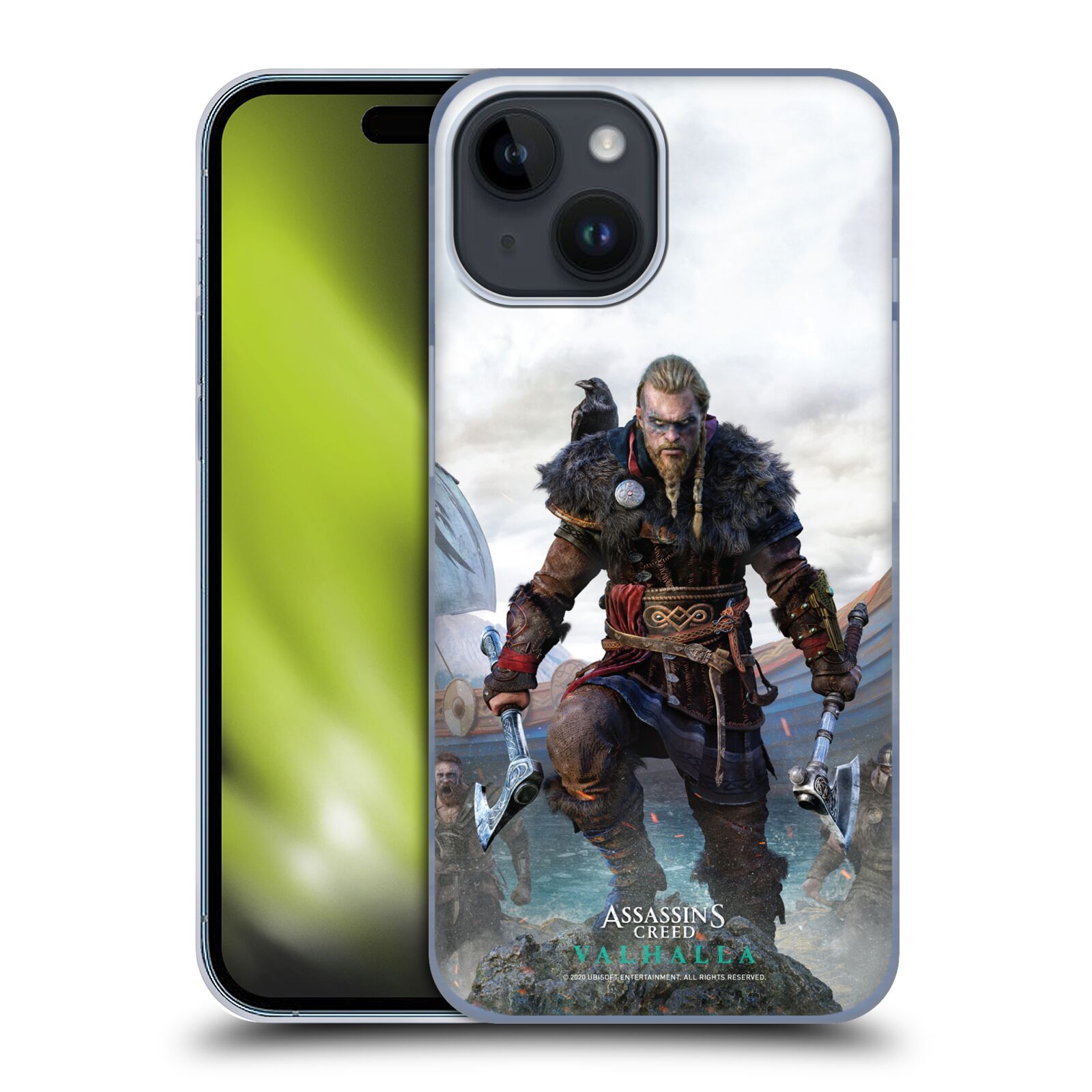 Plastový obal HEAD CASE na mobil Apple Iphone 15  - Assassin's Creed Valhalla - na lodi