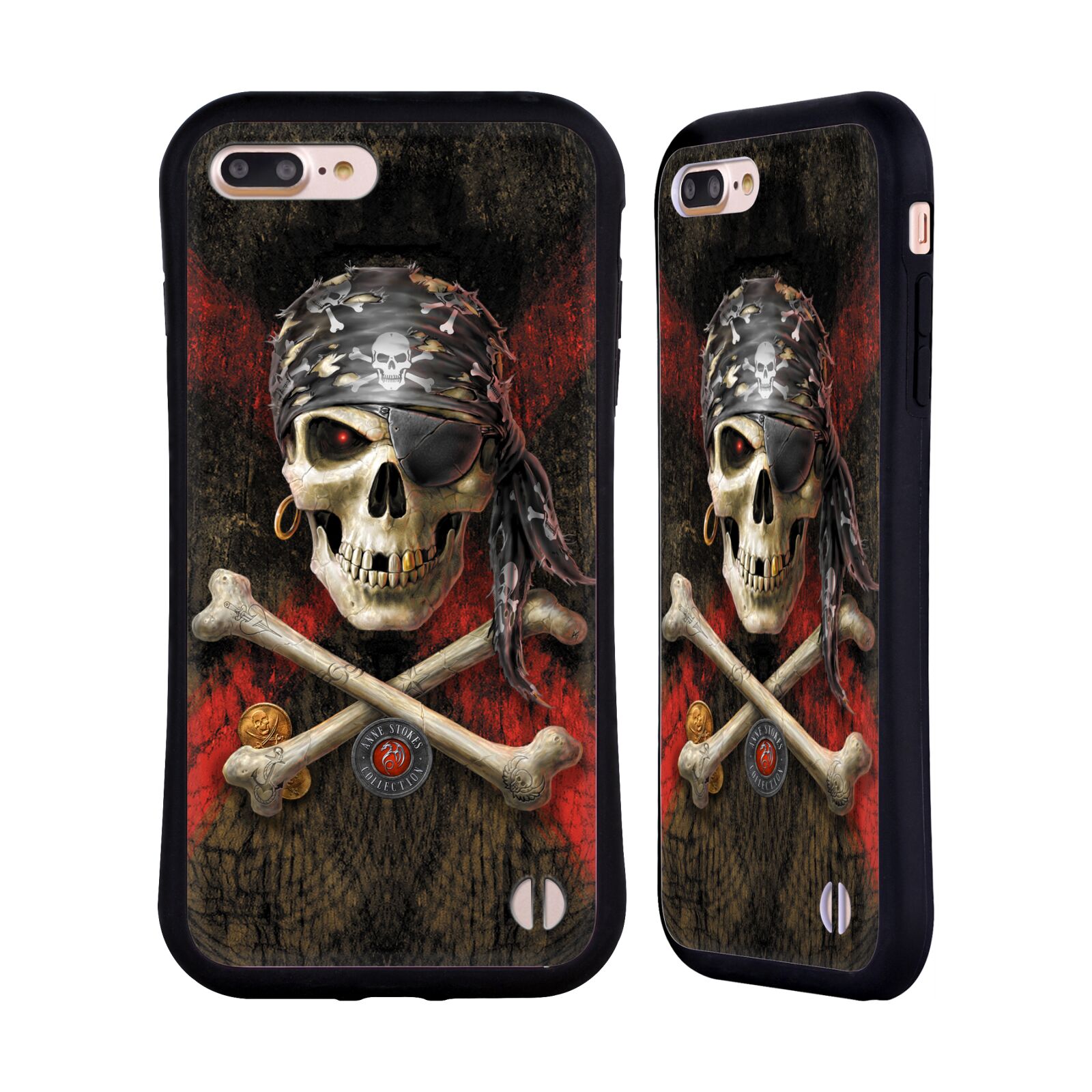 Odolný zadní obal pro mobil Apple Iphone 7+ /  8+ - HEAD CASE - Anne Stokes - Pirát