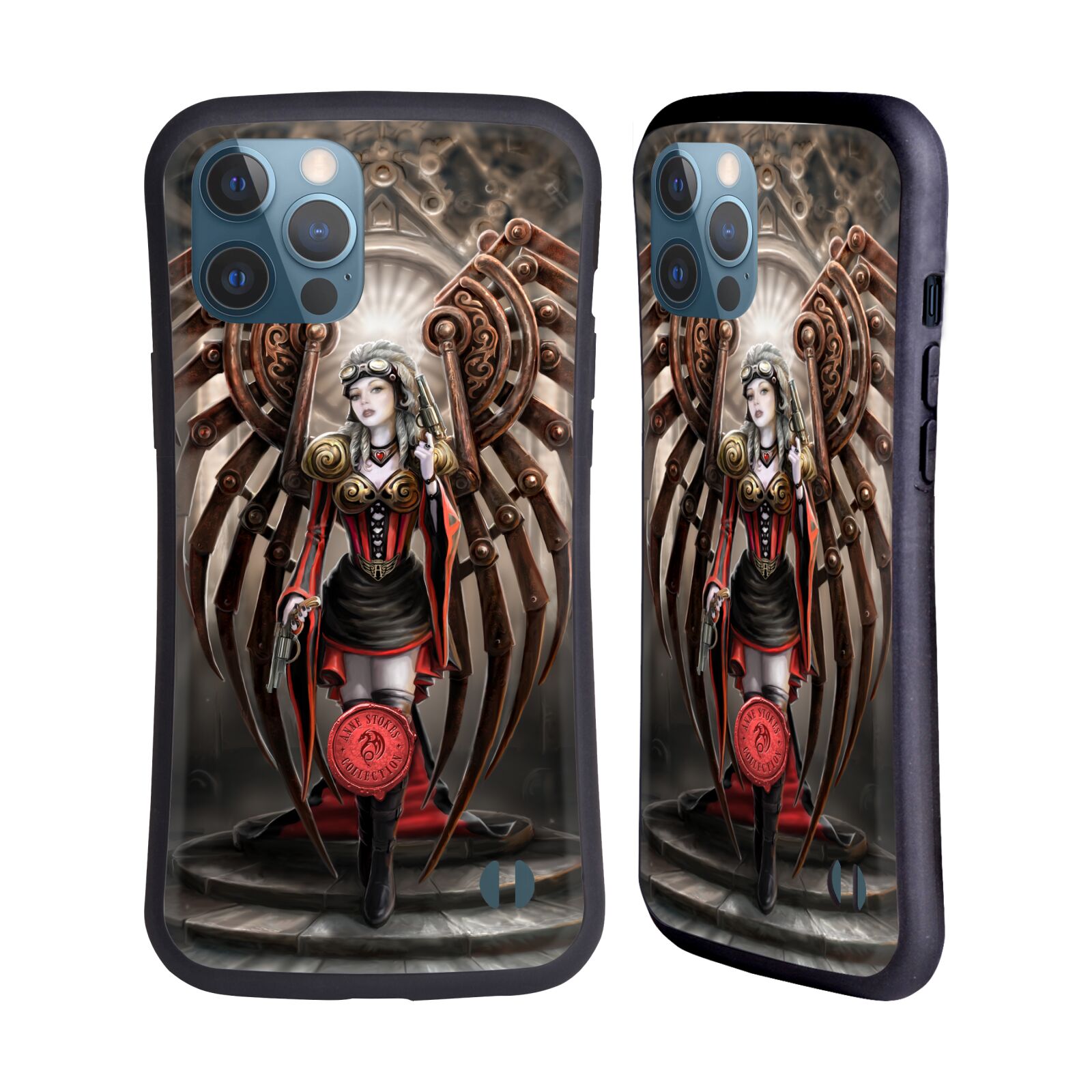 Odolný zadní obal pro mobil Apple iPhone 12 PRO MAX - HEAD CASE - Anne Stokes - Steampunk anděl