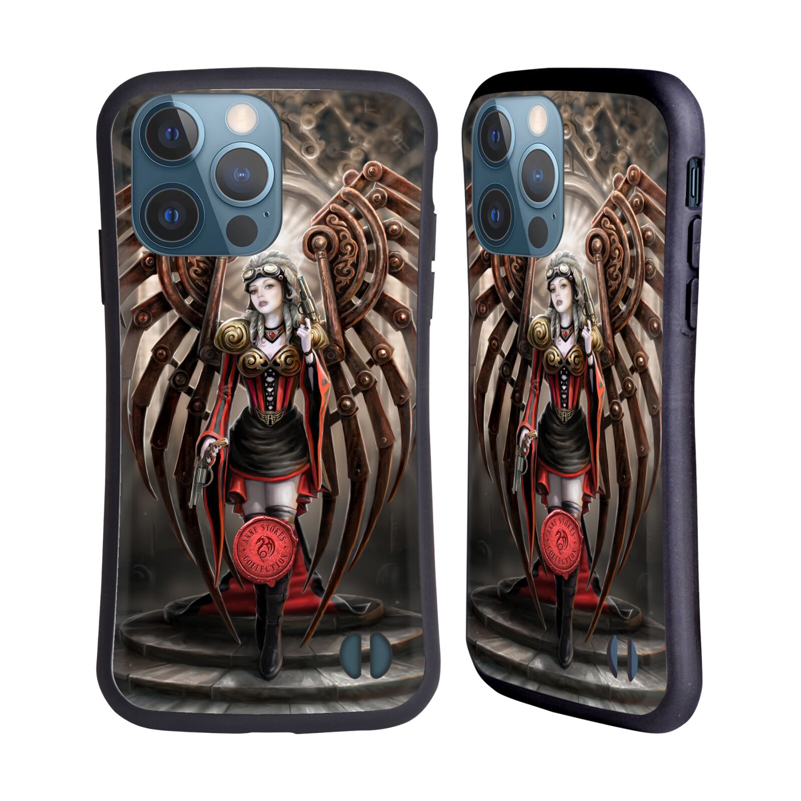 Odolný zadní obal pro mobil Apple iPhone 13 PRO - HEAD CASE - Anne Stokes - Steampunk anděl