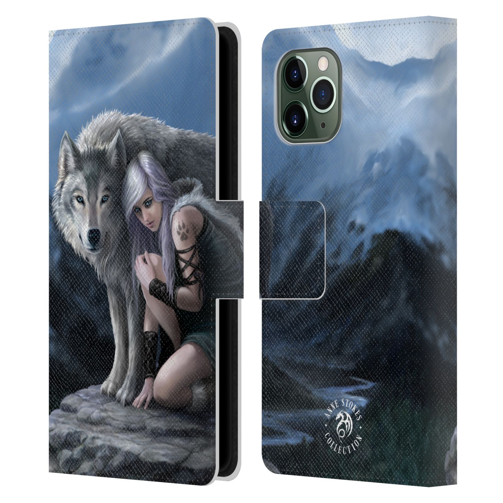 Pouzdro na mobil Apple Iphone 11 PRO - Head Case - fantasy - vlk ochránce