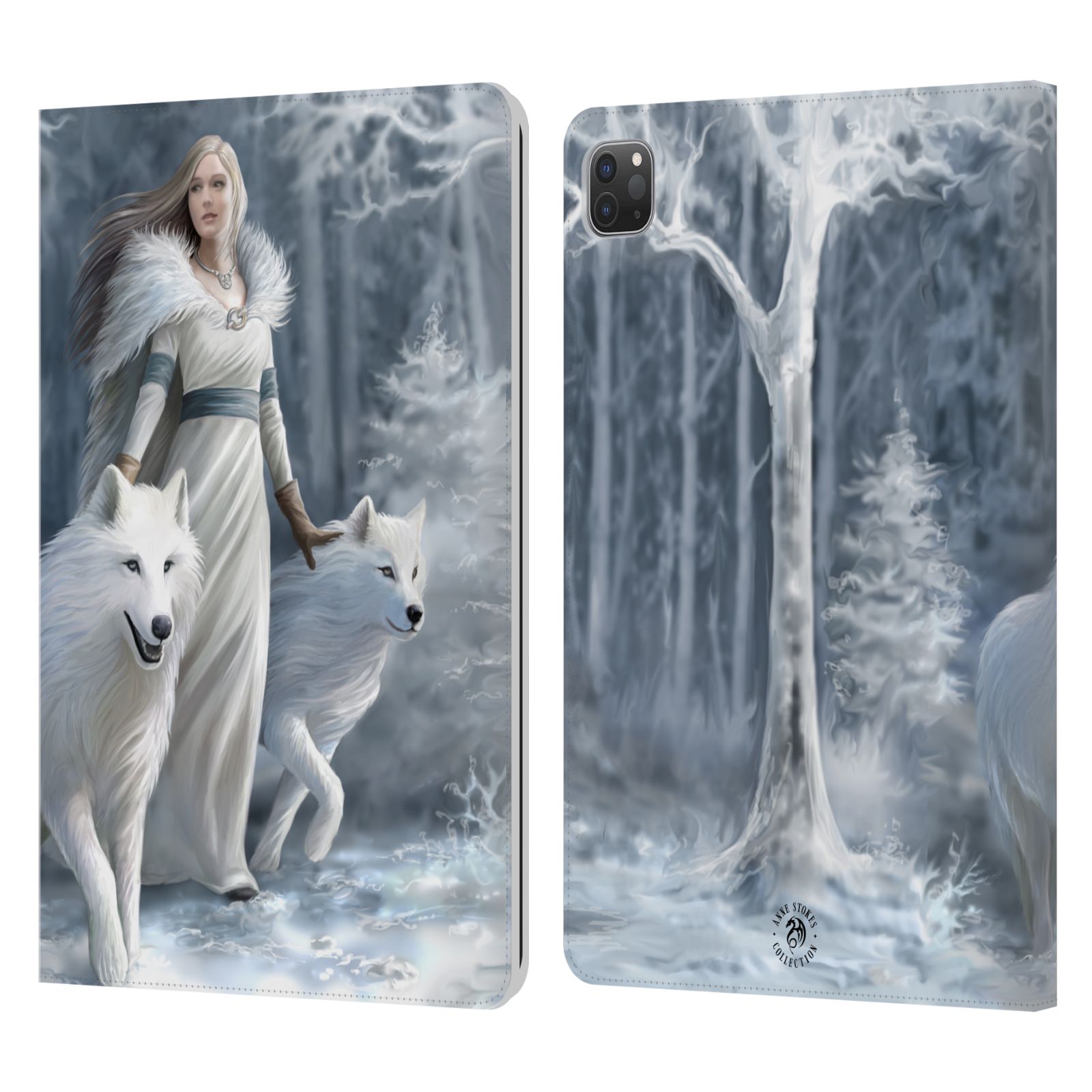 Pouzdro pro tablet Apple Ipad Pro 11 - HEAD CASE -  fantasy - vlk zimní stráž