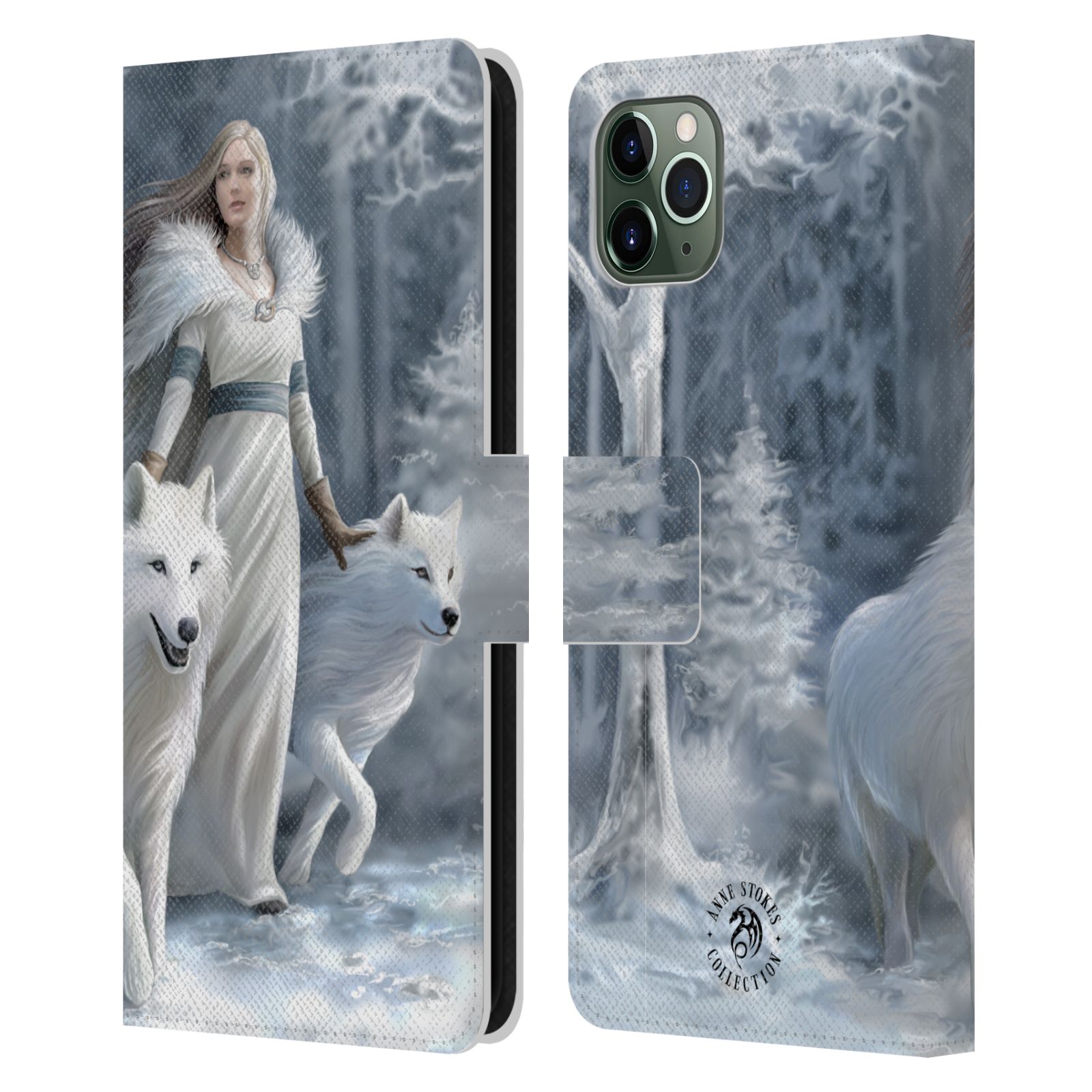 Pouzdro na mobil Apple Iphone 11 PRO MAX - Head Case - fantasy - vlk zimní stráž