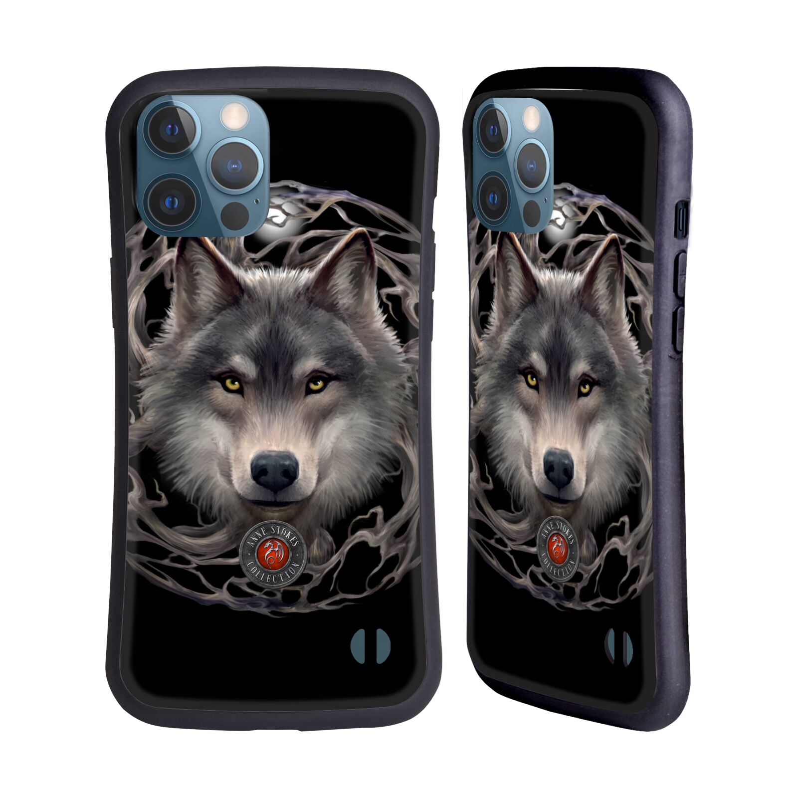Odolný zadní obal pro mobil Apple iPhone 13 PRO MAX - HEAD CASE - Anne Stokes - Noční vlk