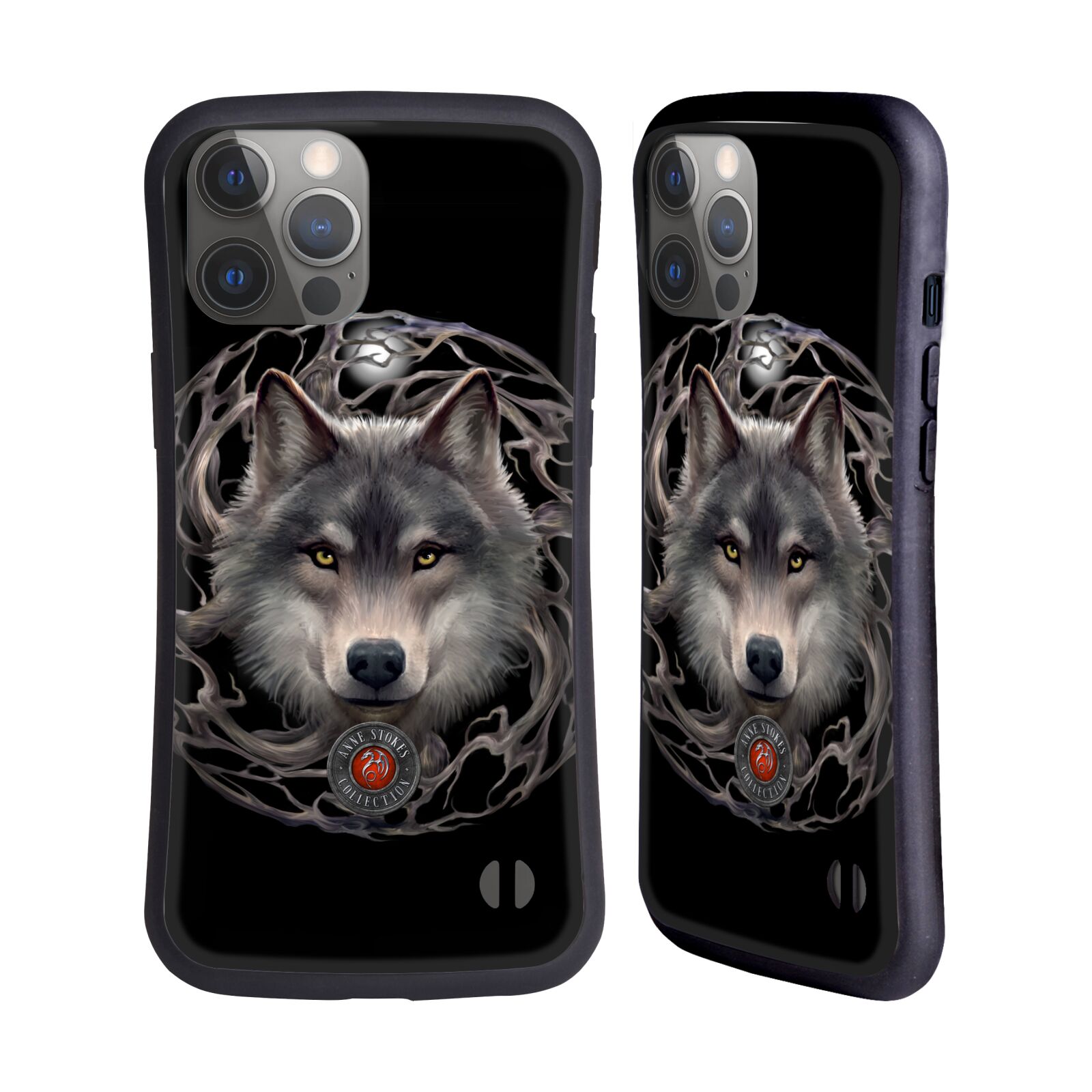 Odolný zadní obal pro mobil Apple iPhone 14 PRO MAX - HEAD CASE - Anne Stokes - Noční vlk