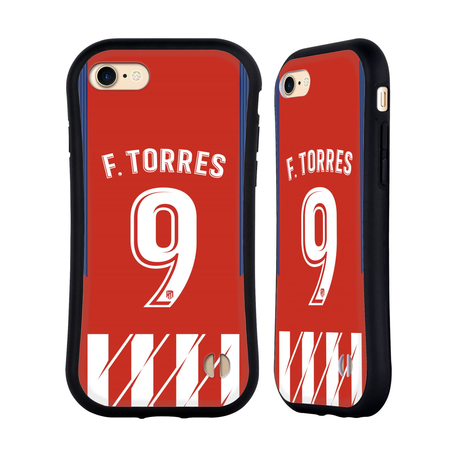 HEAD CASE odolný obal na mobil Apple Iphone 8 Fotbalový klub Atlético Madrid dres Fernando Torres