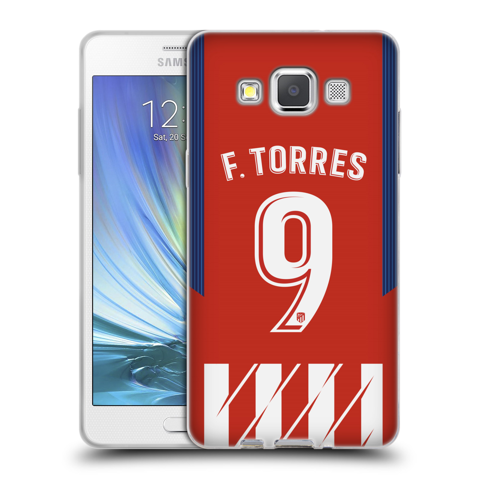 HEAD CASE silikonový obal na mobil Samsung Galaxy A5 (A500) Fotbalový klub Atlético Madrid dres Fernando Torres