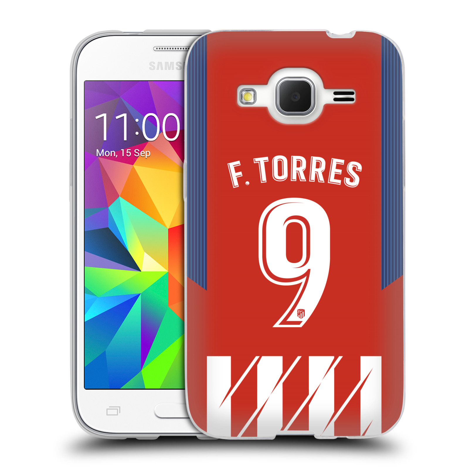 HEAD CASE silikonový obal na mobil Samsung Galaxy Core Prime (G360) Fotbalový klub Atlético Madrid dres Fernando Torres