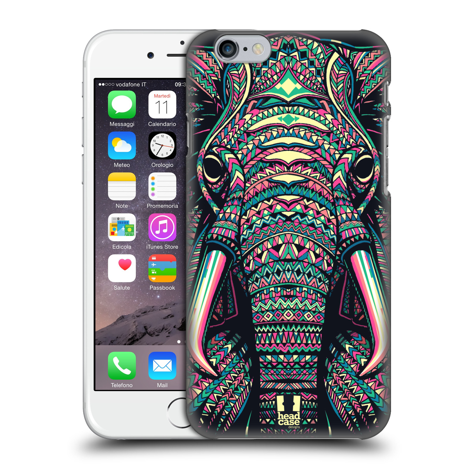 Plastové pouzdro pro mobil Apple Iphone 6/6S vzor Aztécký motiv zvíře 2 slon