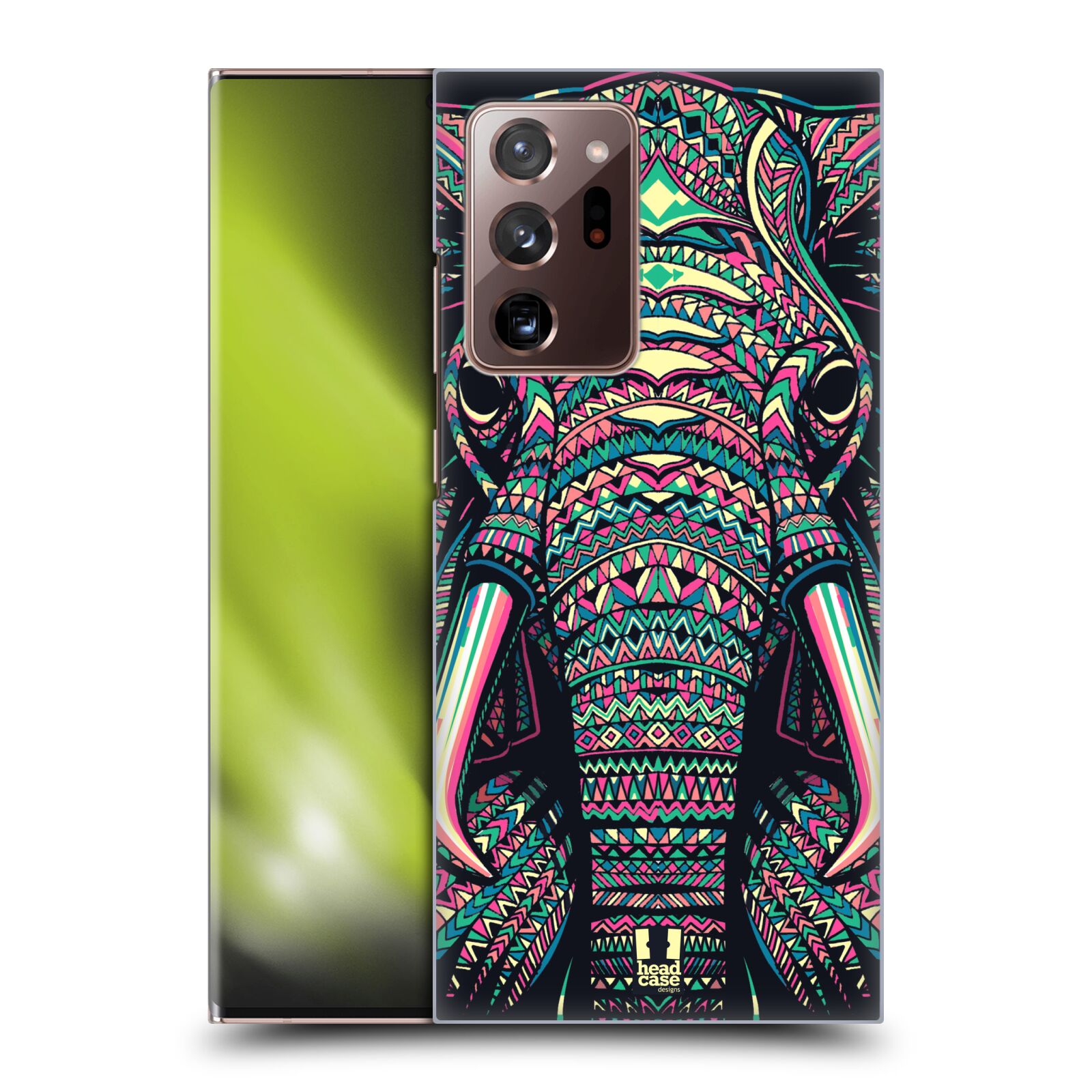 Plastový obal HEAD CASE na mobil Samsung Galaxy Note 20 ULTRA vzor Aztécký motiv zvíře 2 slon