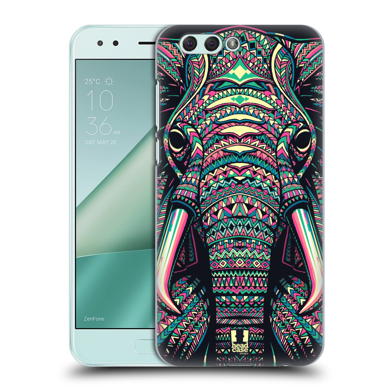 HEAD CASE plastový obal na mobil Asus Zenfone 4 ZE554KL vzor Aztécký motiv zvíře 2 slon