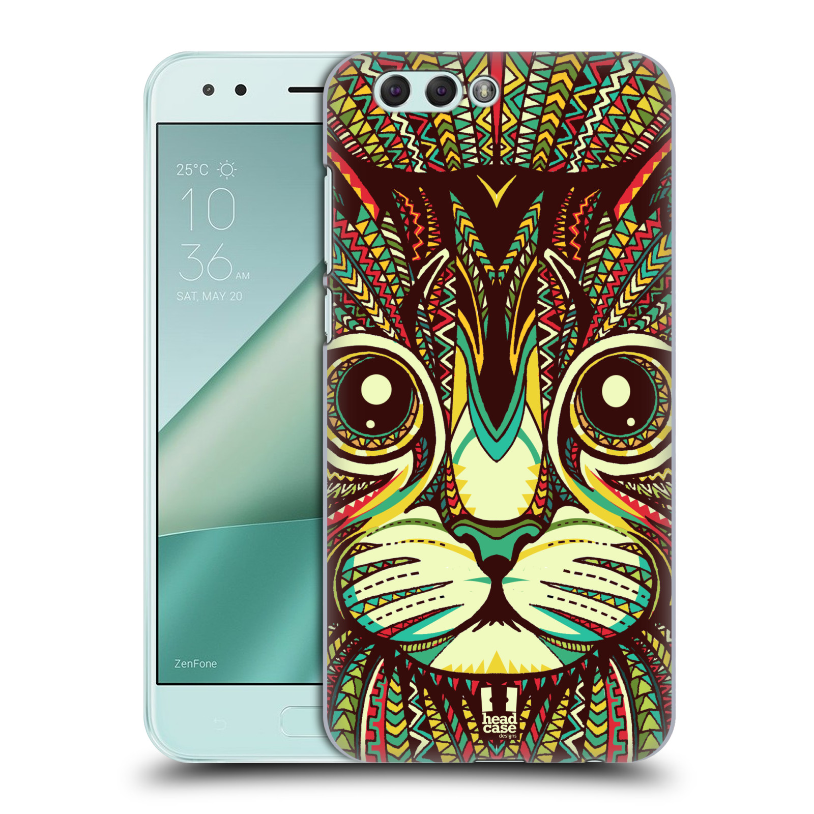 HEAD CASE plastový obal na mobil Asus Zenfone 4 ZE554KL vzor Aztécký motiv zvíře 2 kotě
