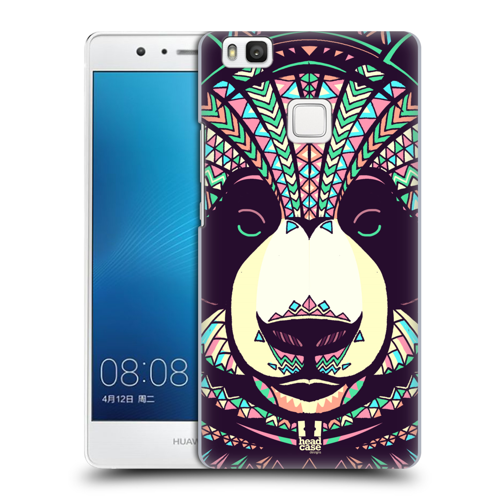HEAD CASE plastový obal na mobil Huawei P9 LITE / P9 LITE DUAL SIM vzor Aztécký motiv zvíře 3 panda