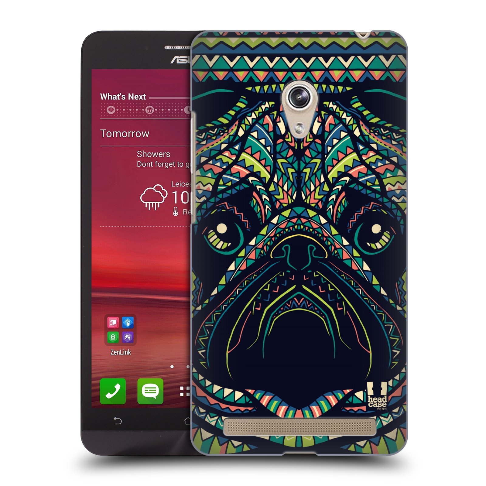 HEAD CASE plastový obal na mobil Asus Zenfone 6 vzor Aztécký motiv zvíře 3 mopsík