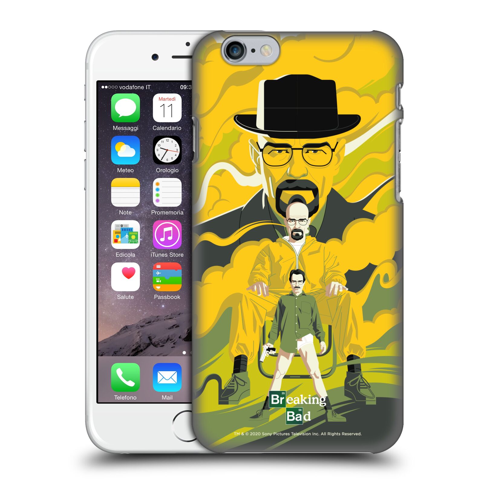 Zadní obal pro mobil Apple Iphone 6/6S - HEAD CASE - Seriál - Perníkový táta - Heisenberg