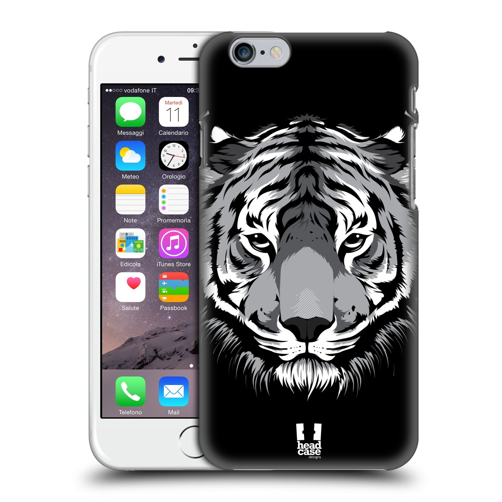 Plastové pouzdro pro mobil Apple Iphone 6/6S vzor Zvíře kreslená tvář 2 tygr