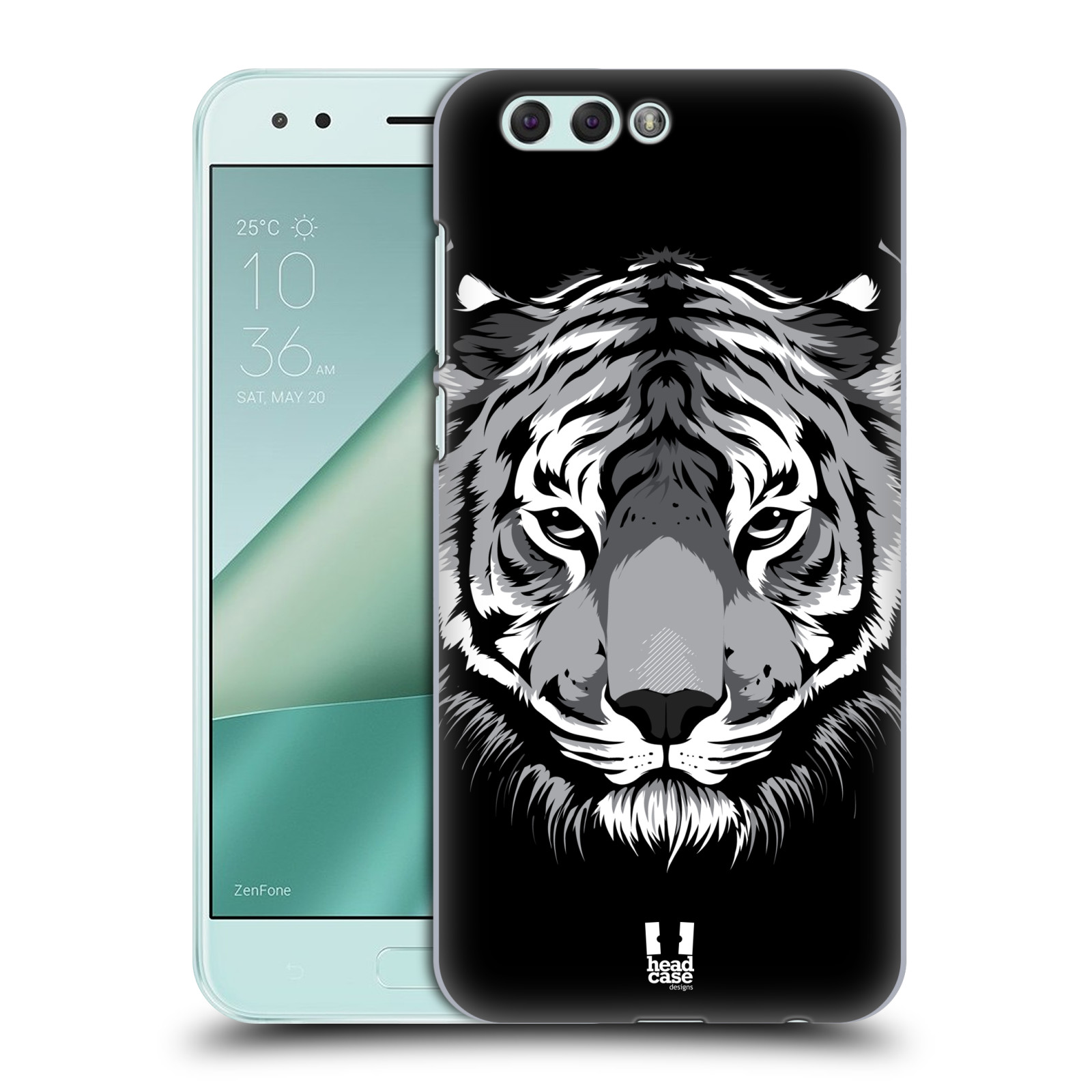 HEAD CASE plastový obal na mobil Asus Zenfone 4 ZE554KL vzor Zvíře kreslená tvář 2 tygr