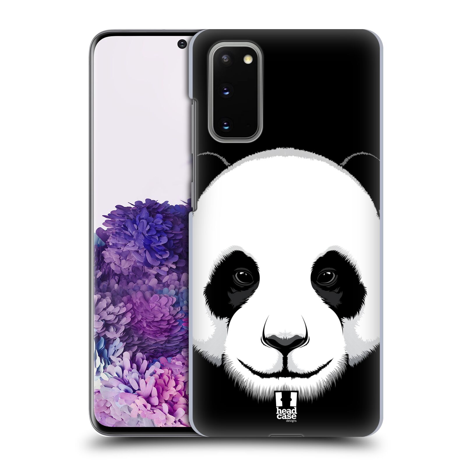 Pouzdro na mobil Samsung Galaxy S20 - HEAD CASE - vzor Zvíře kreslená tvář panda