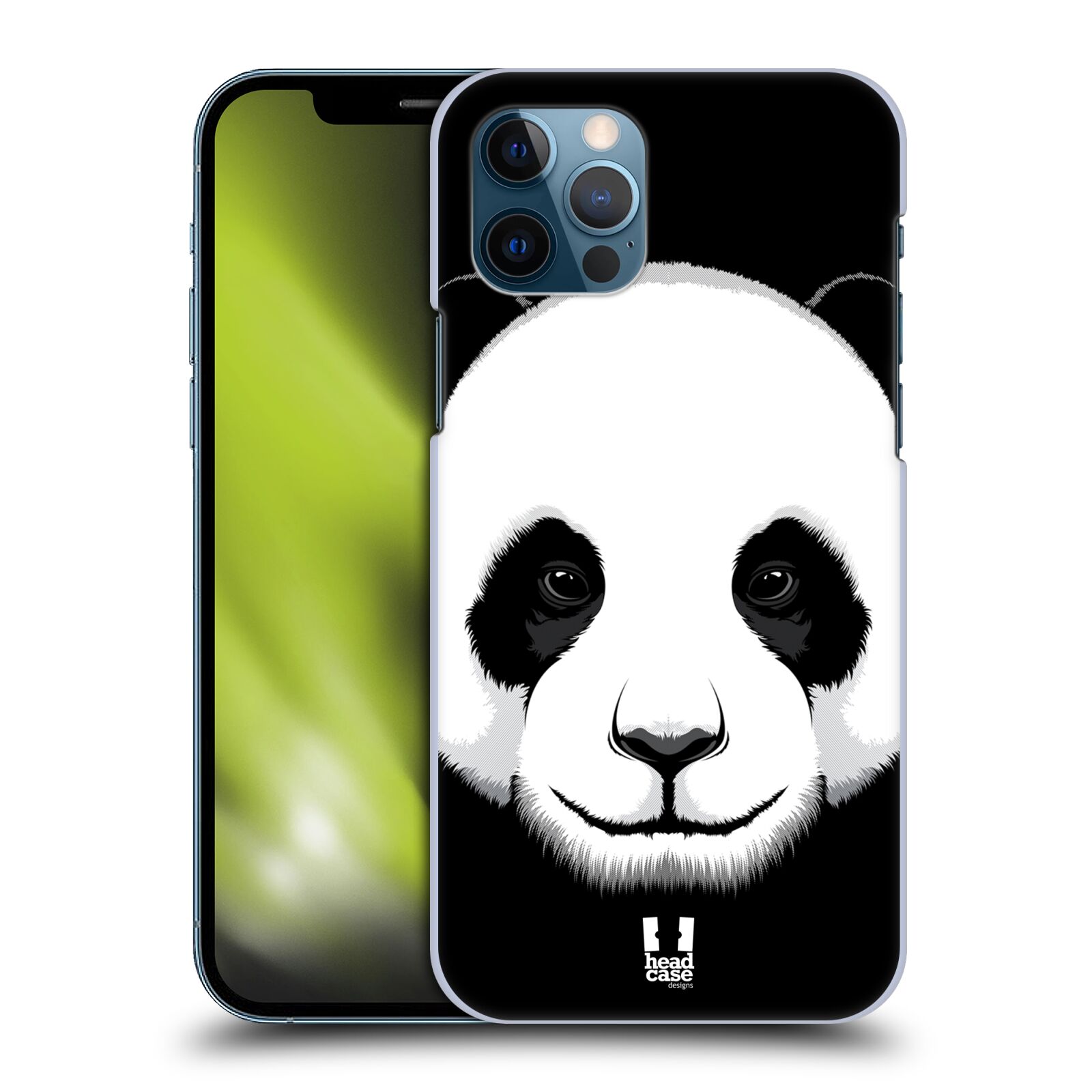 HEAD CASE plastový obal na mobil Apple Iphone 12 / Iphone 12 PRO vzor Zvíře kreslená tvář panda