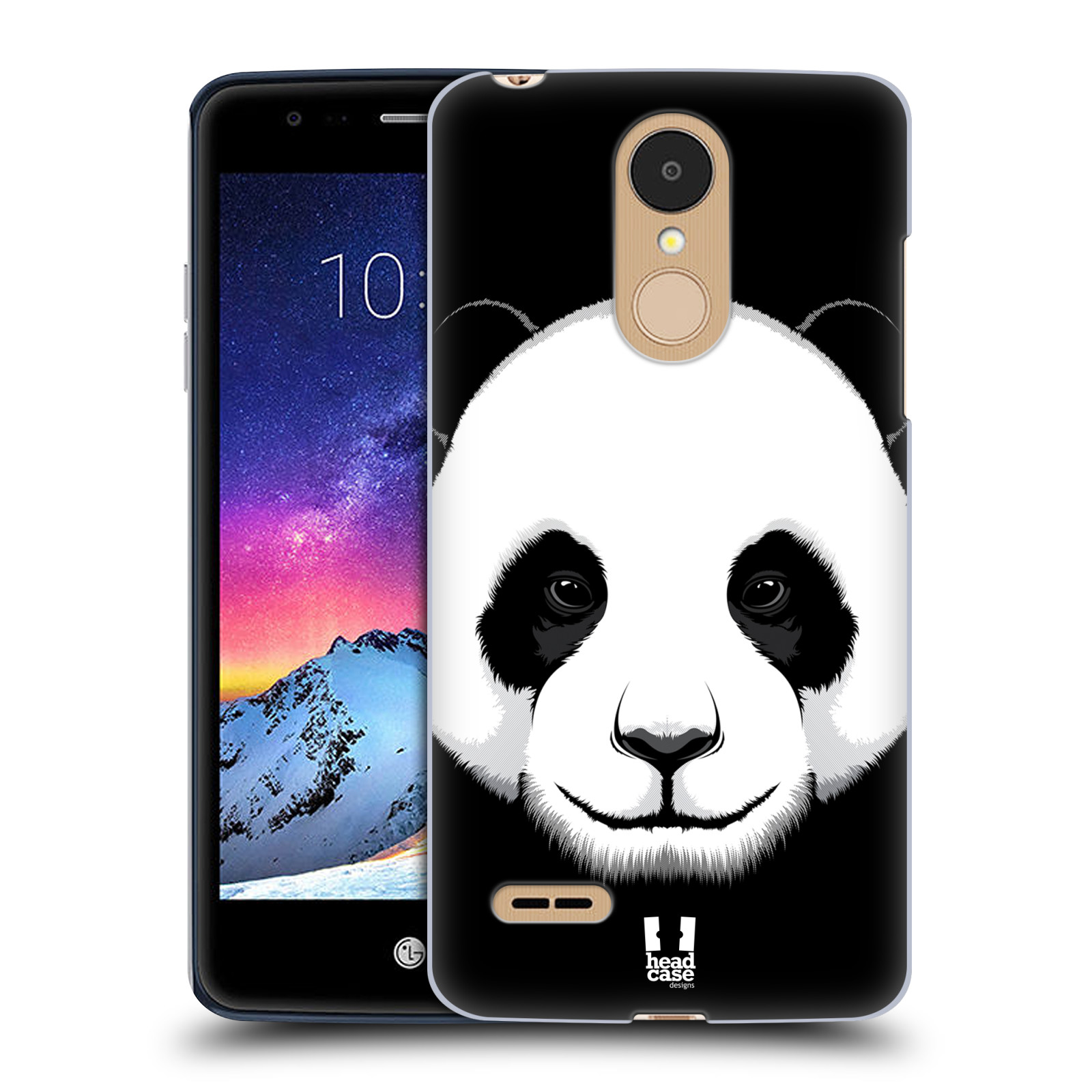 HEAD CASE plastový obal na mobil LG K9 / K8 2018 vzor Zvíře kreslená tvář panda