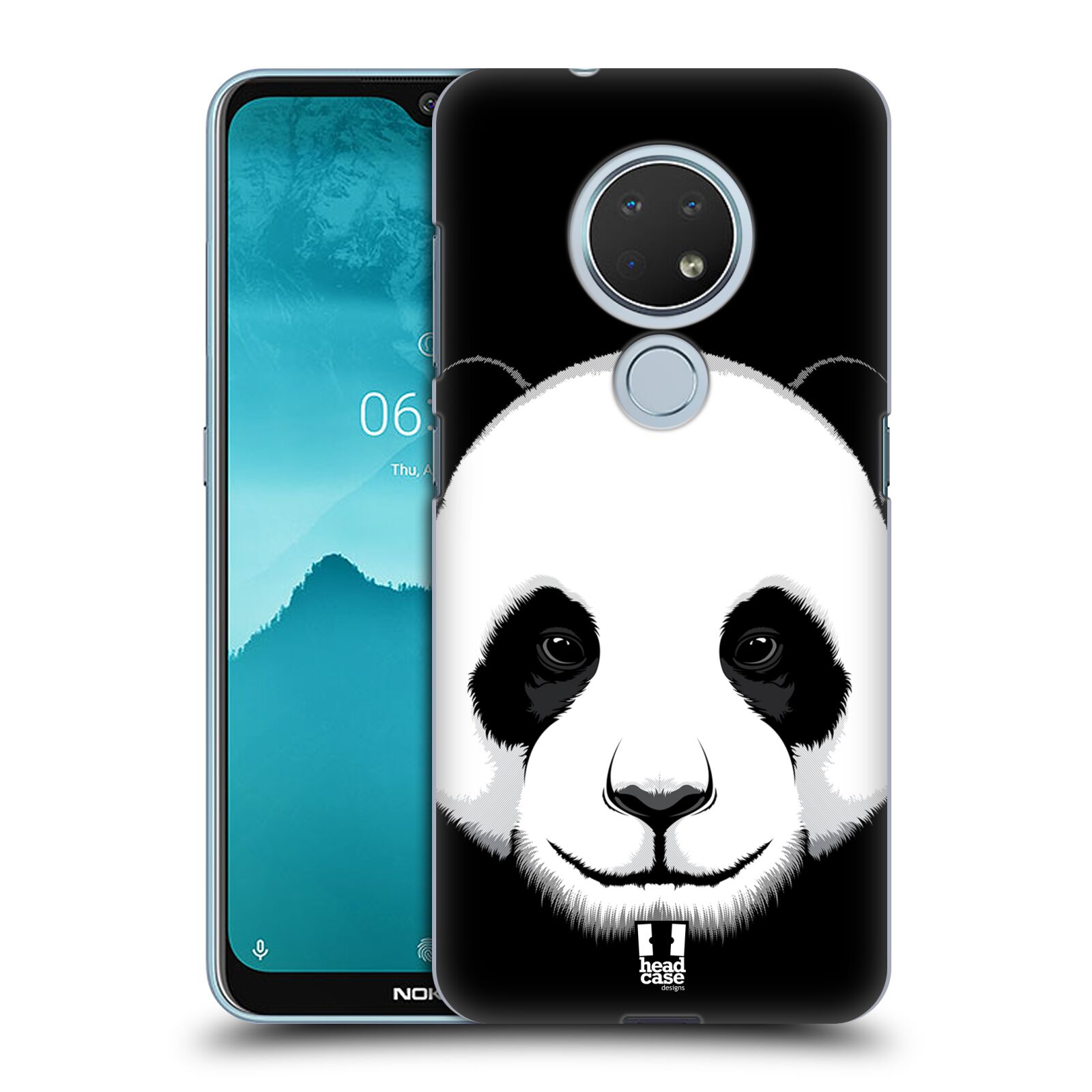 Pouzdro na mobil Nokia 6.2 - HEAD CASE - vzor Zvíře kreslená tvář panda