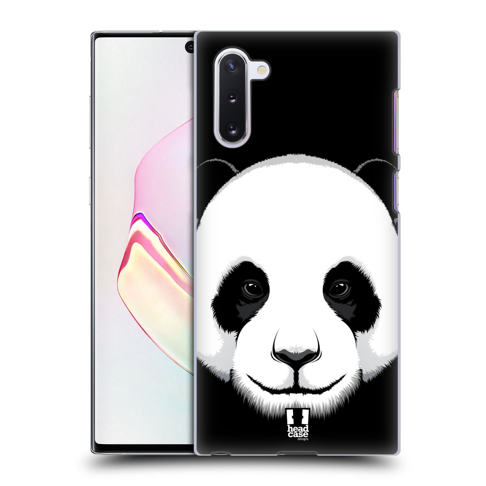 Pouzdro na mobil Samsung Galaxy Note 10 - HEAD CASE - vzor Zvíře kreslená tvář panda