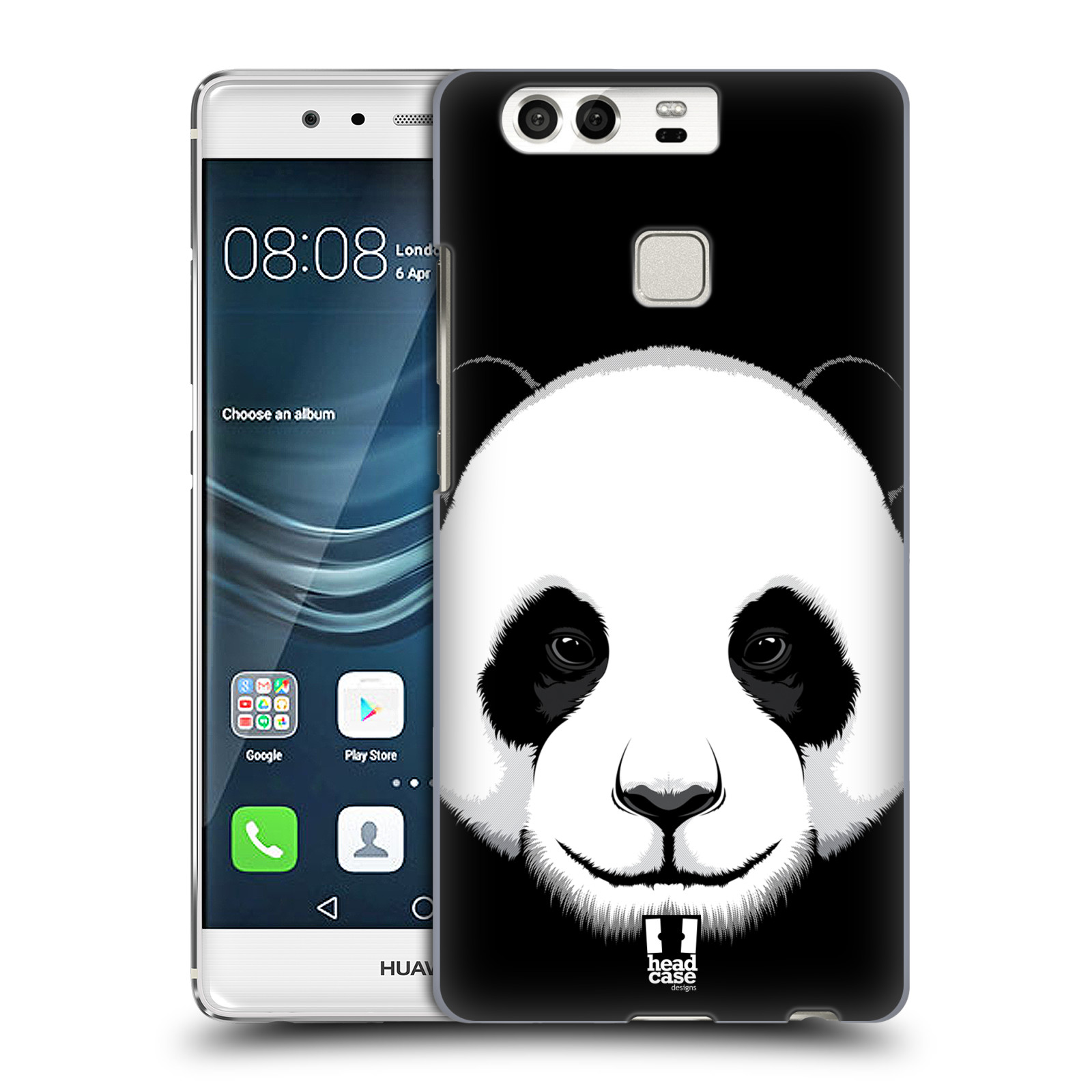 HEAD CASE plastový obal na mobil Huawei P9 / P9 DUAL SIM vzor Zvíře kreslená tvář panda