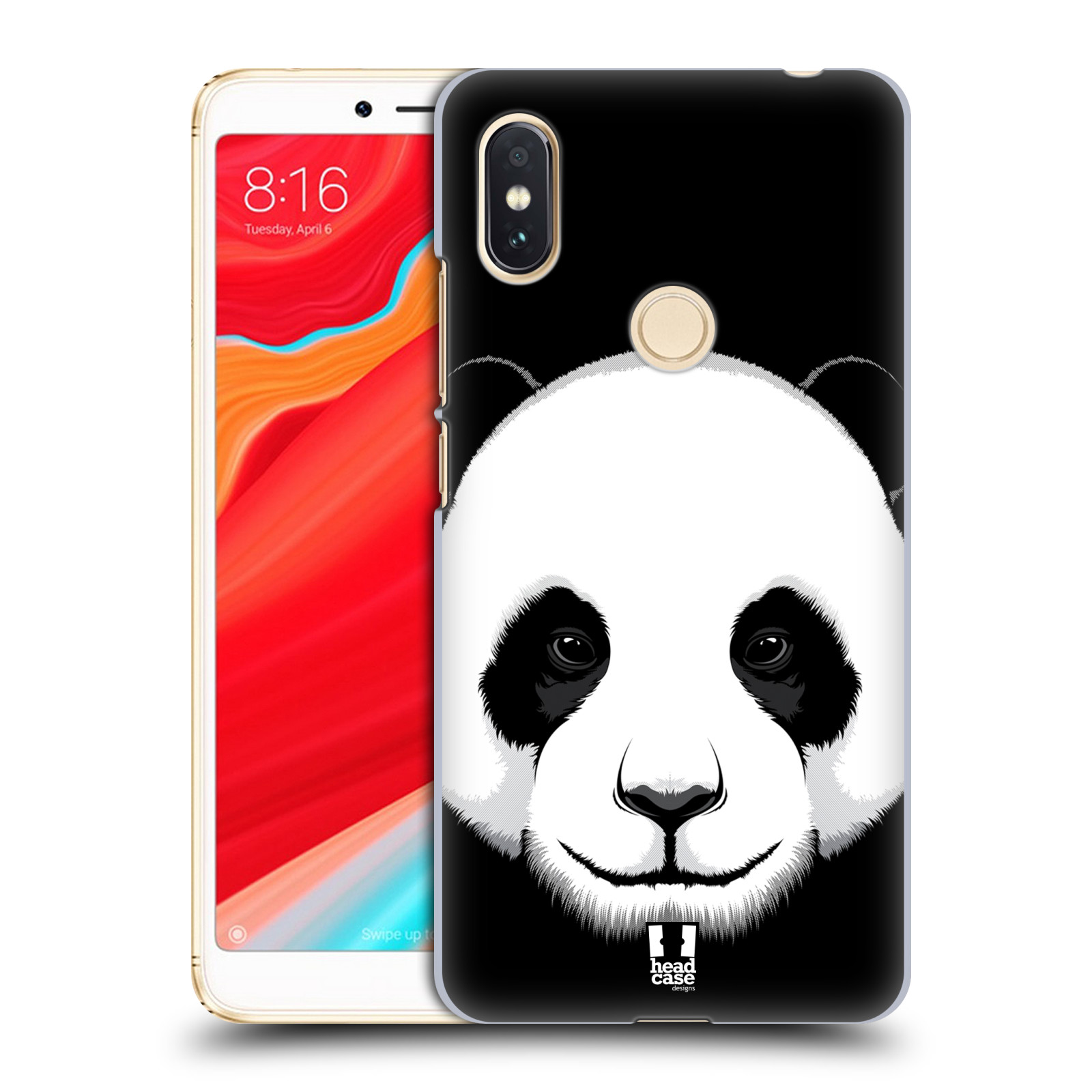 HEAD CASE plastový obal na mobil Xiaomi Redmi S2 vzor Zvíře kreslená tvář panda