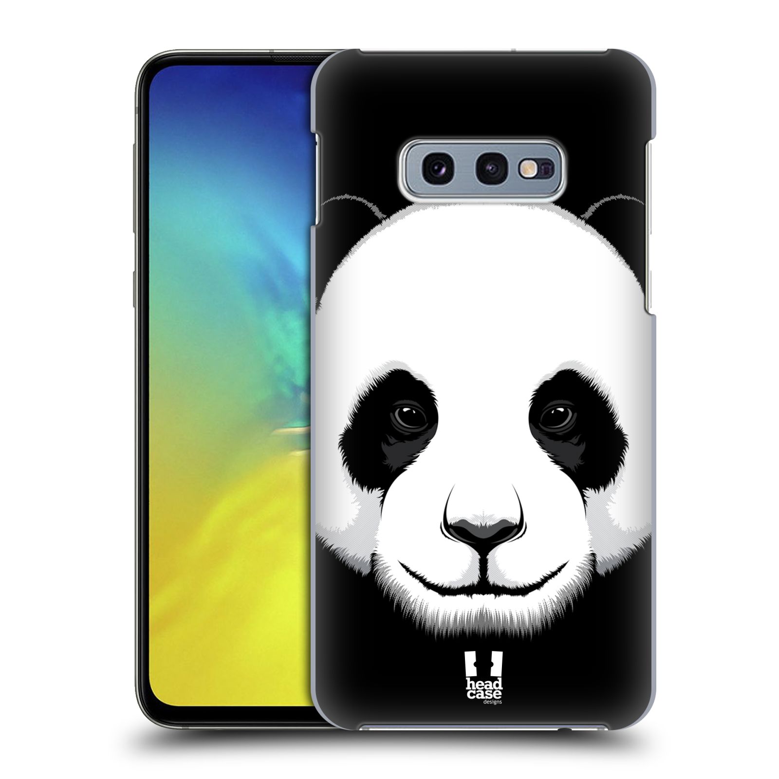 Pouzdro na mobil Samsung Galaxy S10e - HEAD CASE - vzor Zvíře kreslená tvář panda
