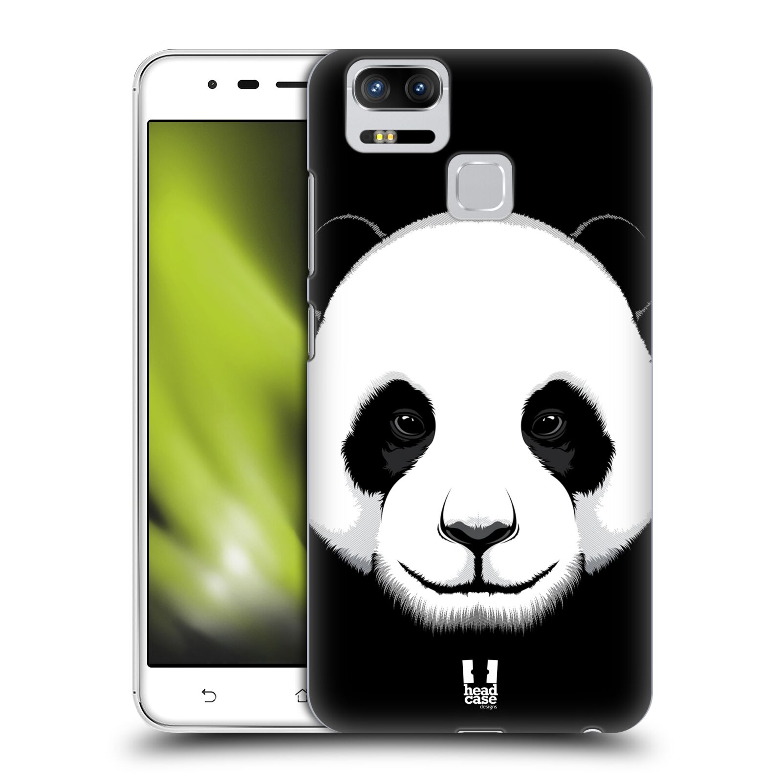 HEAD CASE plastový obal na mobil Asus Zenfone 3 Zoom ZE553KL vzor Zvíře kreslená tvář panda