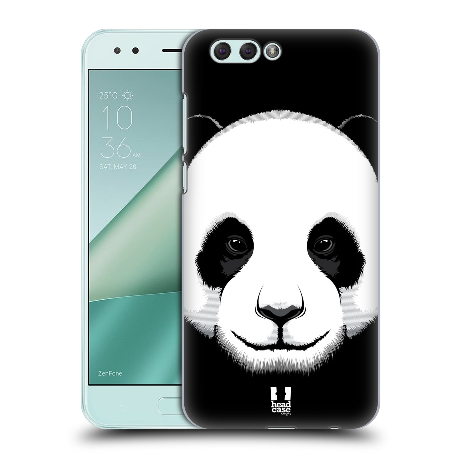 HEAD CASE plastový obal na mobil Asus Zenfone 4 ZE554KL vzor Zvíře kreslená tvář panda
