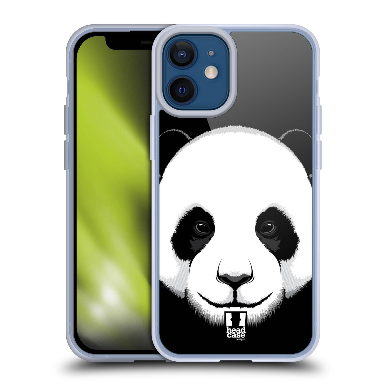 Plastový obal na mobil Apple Iphone 12 MINI vzor Zvíře kreslená tvář panda