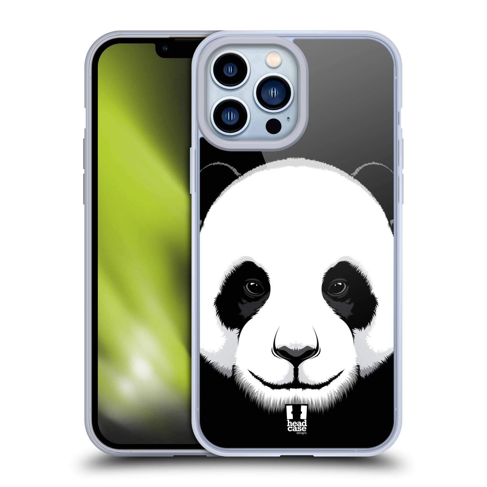 Plastový obal HEAD CASE na mobil Apple Iphone 13 PRO MAX vzor Zvíře kreslená tvář panda