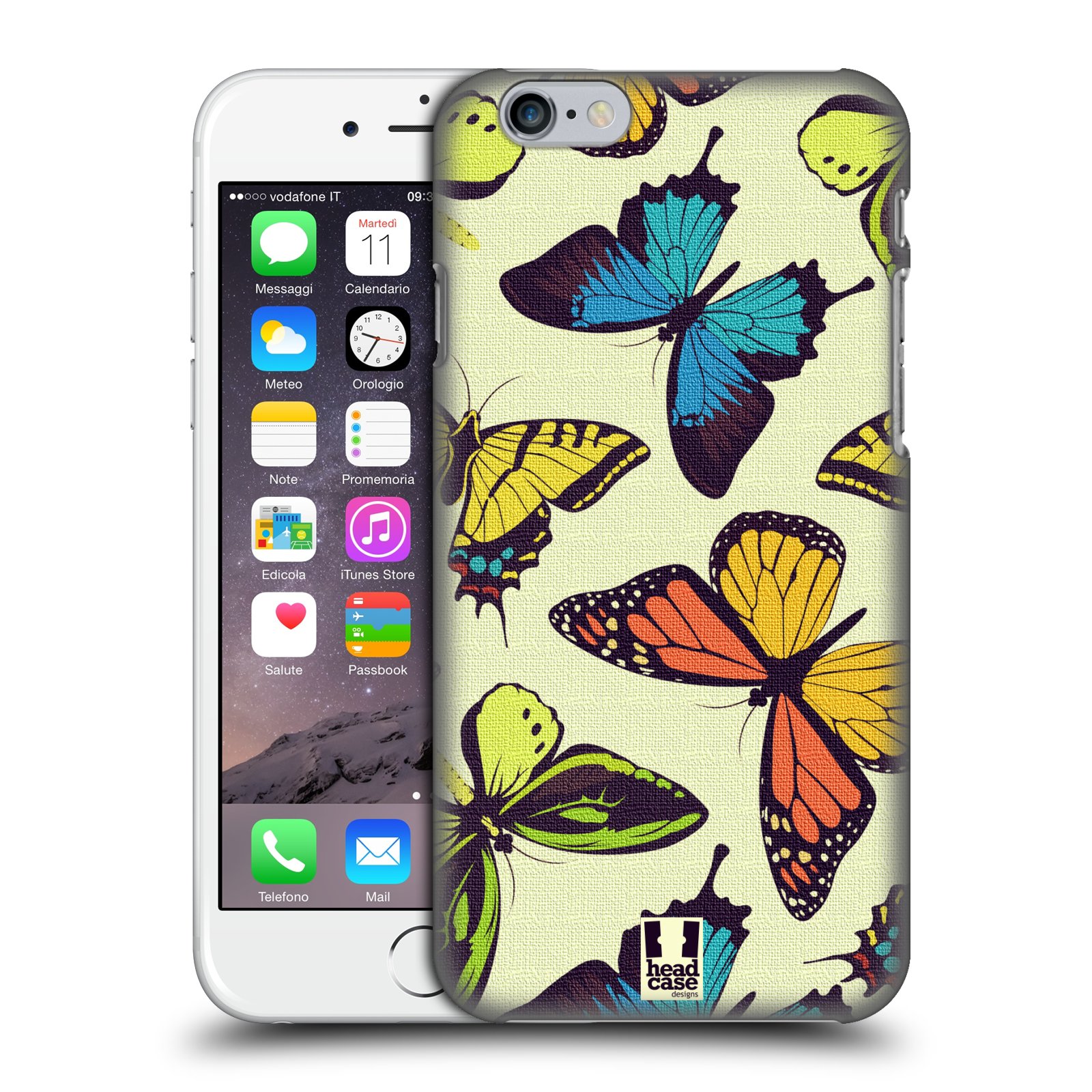 Plastové pouzdro pro mobil Apple Iphone 6/6S vzor Motýlci divočina