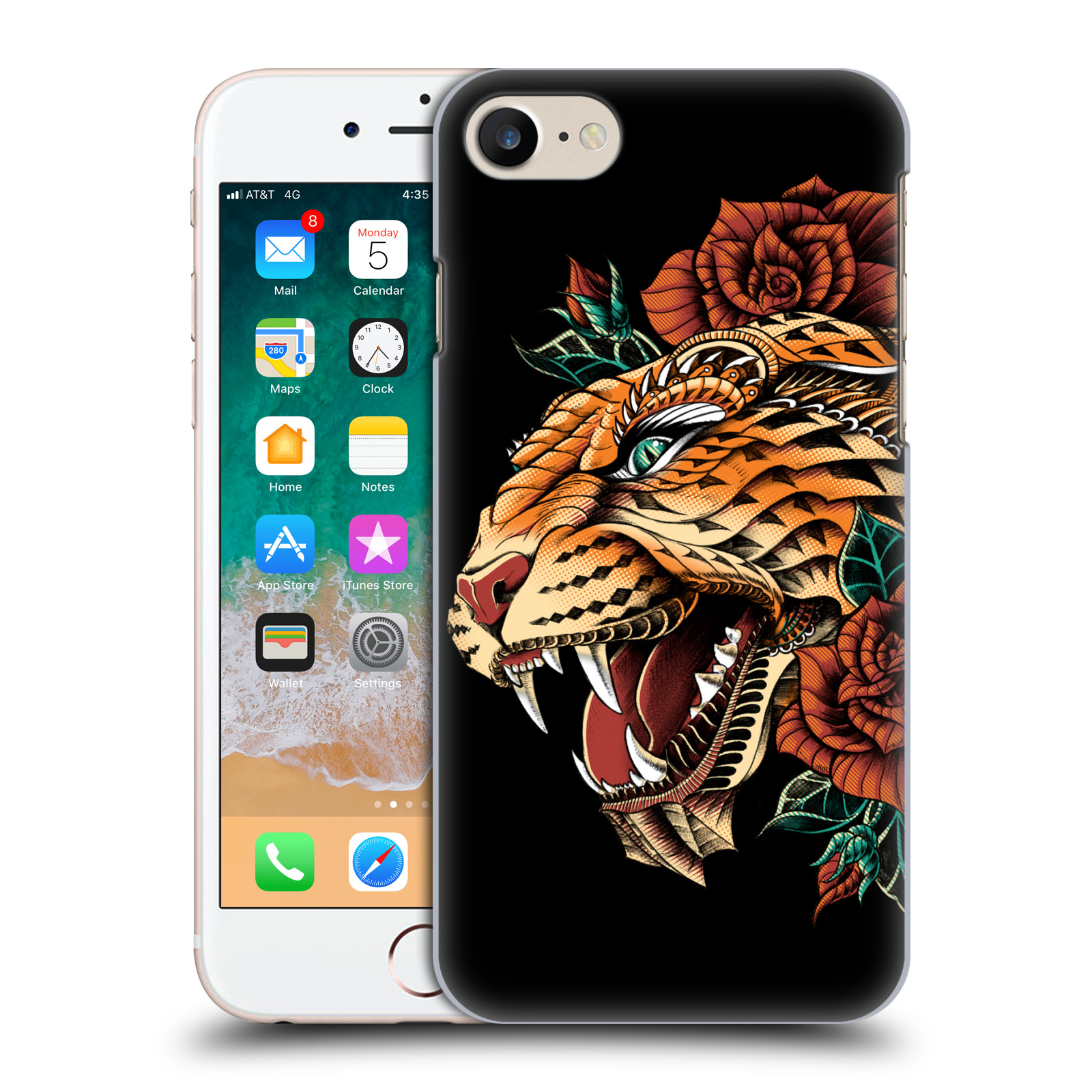 Zadní obal pro mobil Apple Iphone 7/8/SE2020 - HEAD CASE - Bioworkz - Leopard